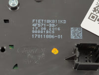 2017-2019 Ford Escape Radio AM FM Cd Player Receiver Replacement P/N:F1ET 18K811 KD Fits Fits 2015 2016 2017 2018 2019 OEM U
