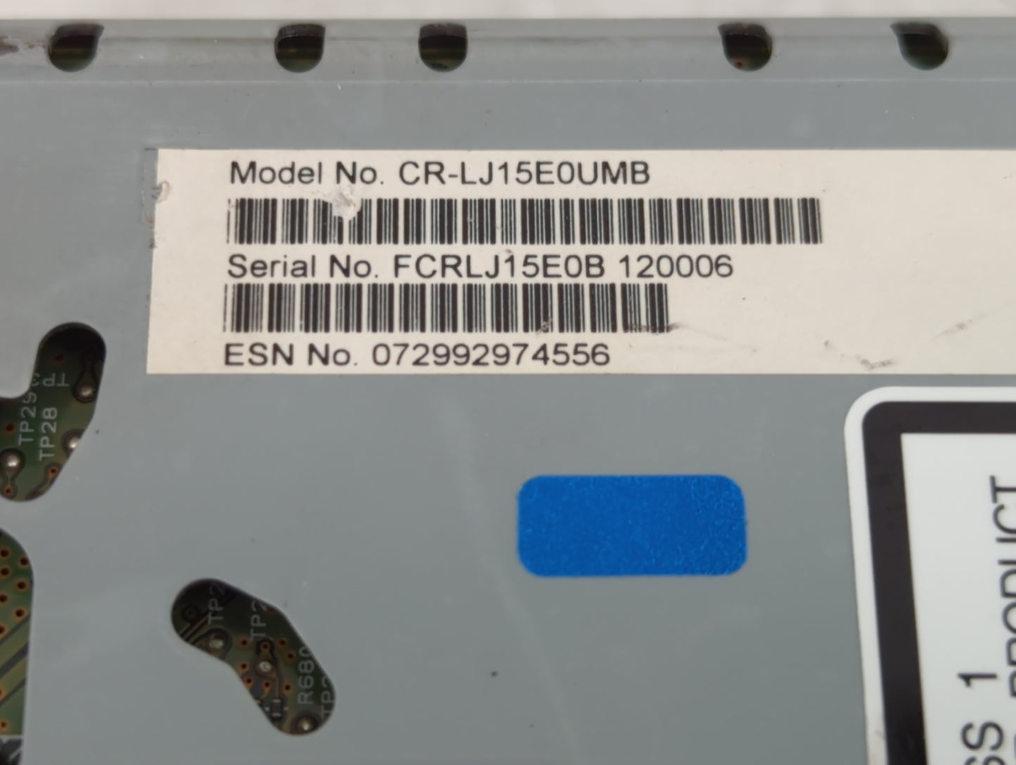 2019 Ford Escape Radio AM FM Cd Player Receiver Replacement Fits OEM Used Auto Parts - Oemusedautoparts1.com