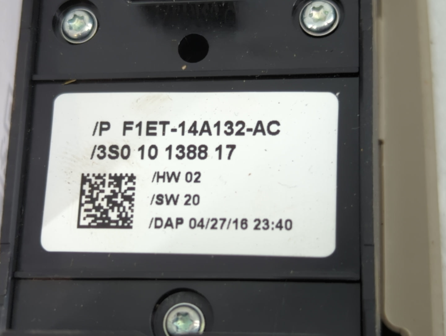 2013-2019 Ford Escape Master Power Window Switch Replacement Driver Side Left P/N:F1ET-14A132-AC Fits OEM Used Auto Parts - 