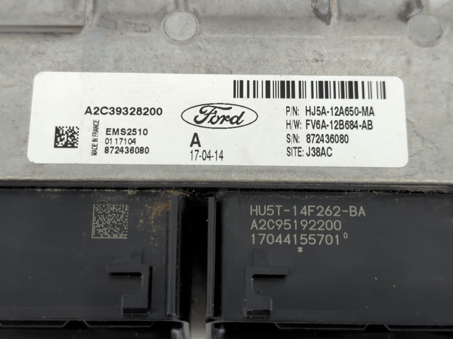 2017-2019 Ford Escape PCM Engine Control Computer ECU ECM PCU OEM P/N:HJ5A-12A650-MA Fits Fits 2017 2018 2019 OEM Used Auto 