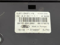 2017-2019 Ford Escape Radio AM FM Cd Player Receiver Replacement P/N:GJ5T-18K811-FB Fits Fits 2017 2018 2019 OEM Used Auto P