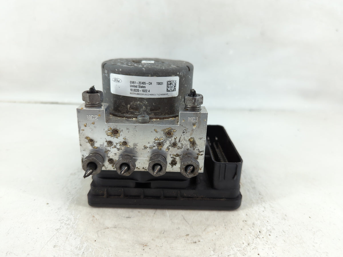 2017-2019 Ford Escape Anti-Lock Brake ABS Pump Module Actuator OEM P/N:GV61-2C405-CH Fits Fits 2017 2018 2019 OEM Used Auto 