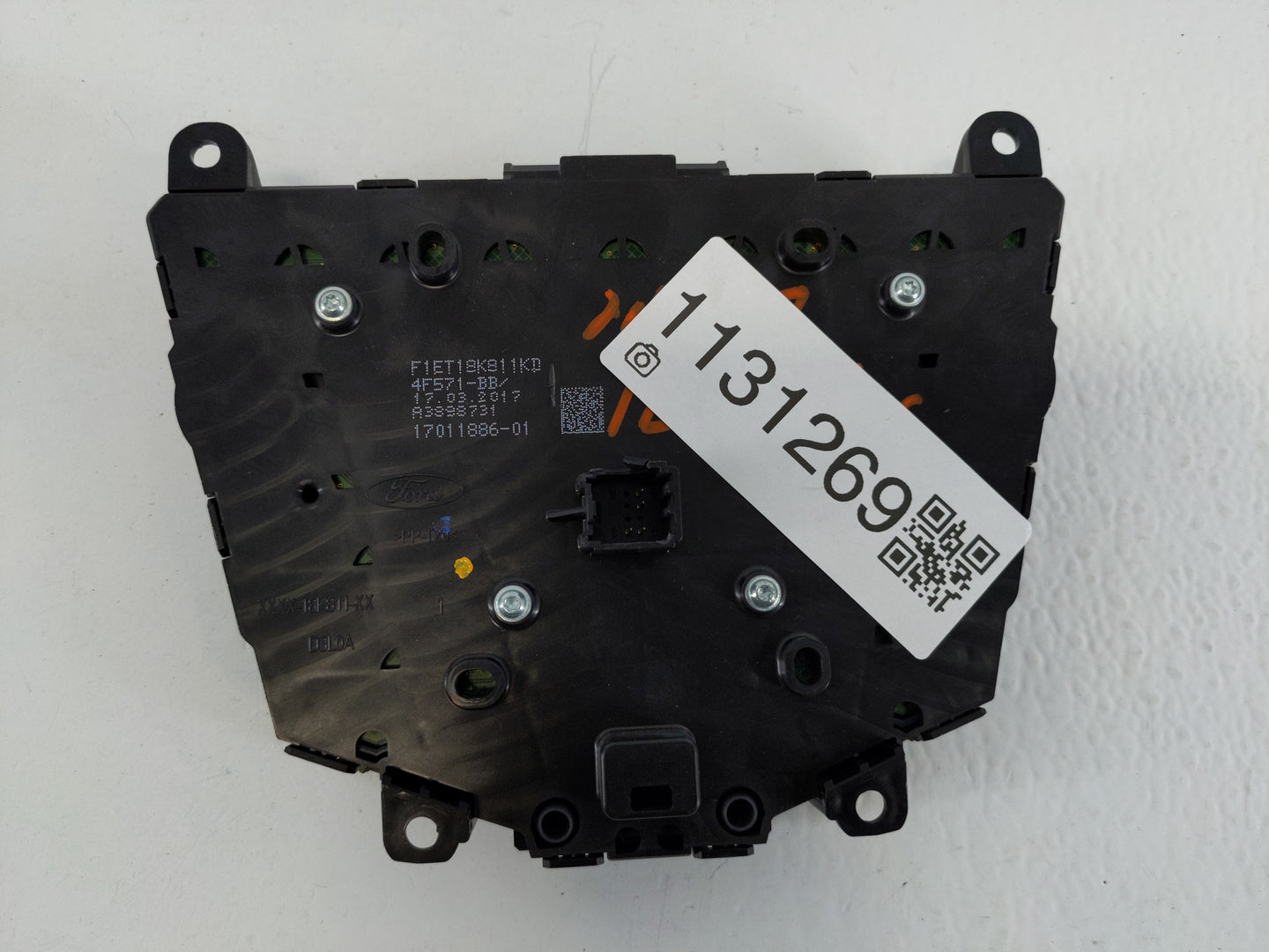 2017-2019 Ford Escape Radio AM FM Cd Player Receiver Replacement P/N:F1ET 18K811 KD Fits Fits 2015 2016 2017 2018 2019 OEM U