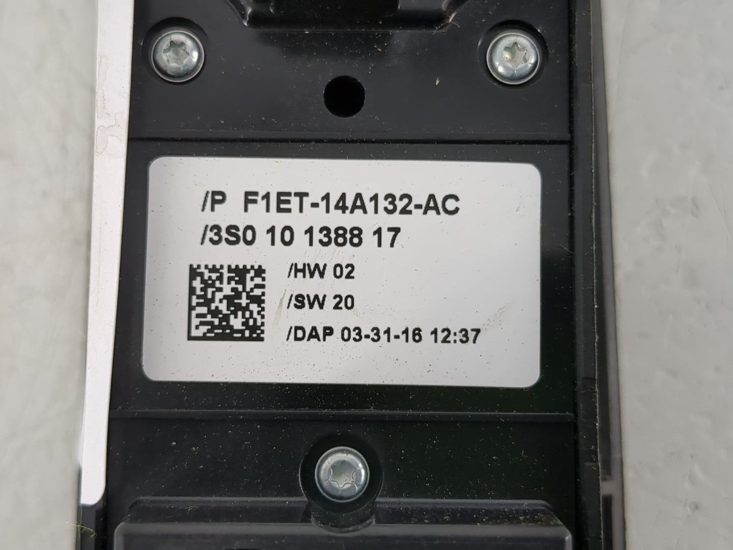 2013-2019 Ford Escape Master Power Window Switch Replacement Driver Side Left P/N:F1FT-14A132-AC Fits OEM Used Auto Parts - 