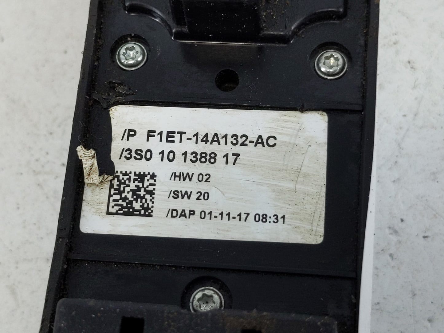 2013-2019 Ford Escape Master Power Window Switch Replacement Driver Side Left P/N:F1ET-14A132-AC Fits OEM Used Auto Parts - 