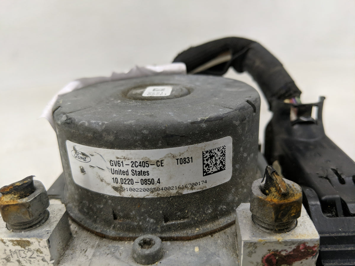 2017-2019 Ford Escape Anti-Lock Brake ABS Pump Module Actuator OEM P/N:GV61-2C405-CE Fits Fits 2017 2018 2019 OEM Used Auto 