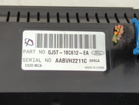 2017 Ford Escape Climate Control Module Temperature AC/Heater Replacement P/N:GJ5T-18C612-EA Fits OEM Used Auto Parts - Oemu