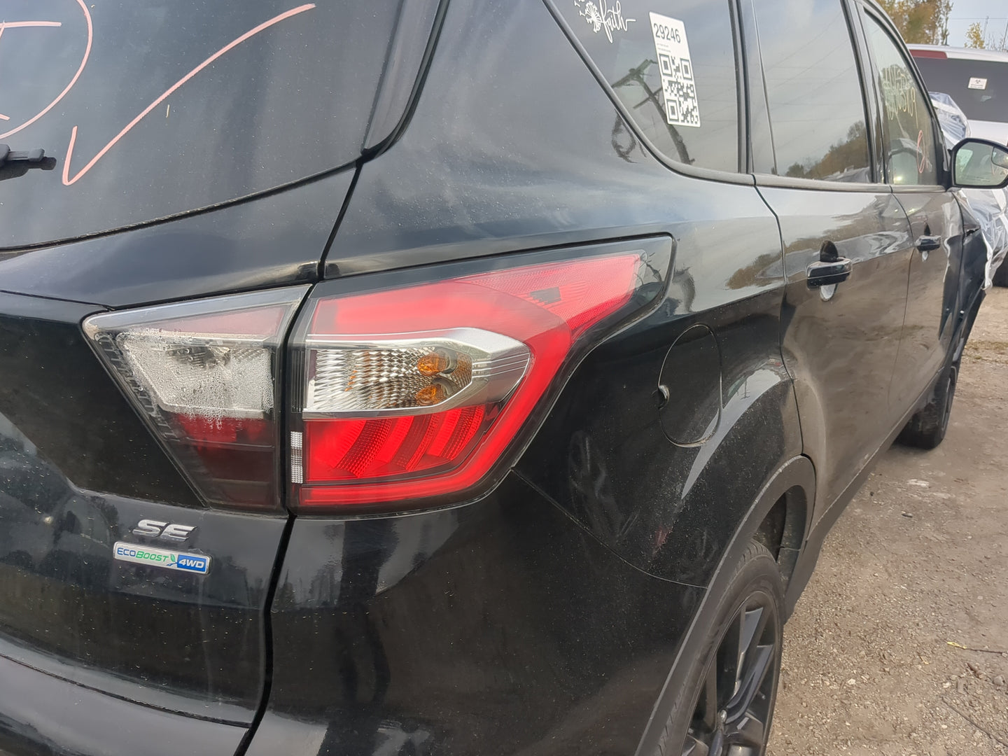 2017-2018 Ford Escape Tail Light Assembly Passenger Right OEM Fits Fits 2017 2018 OEM Used Auto Parts - Oemusedautoparts1.co
