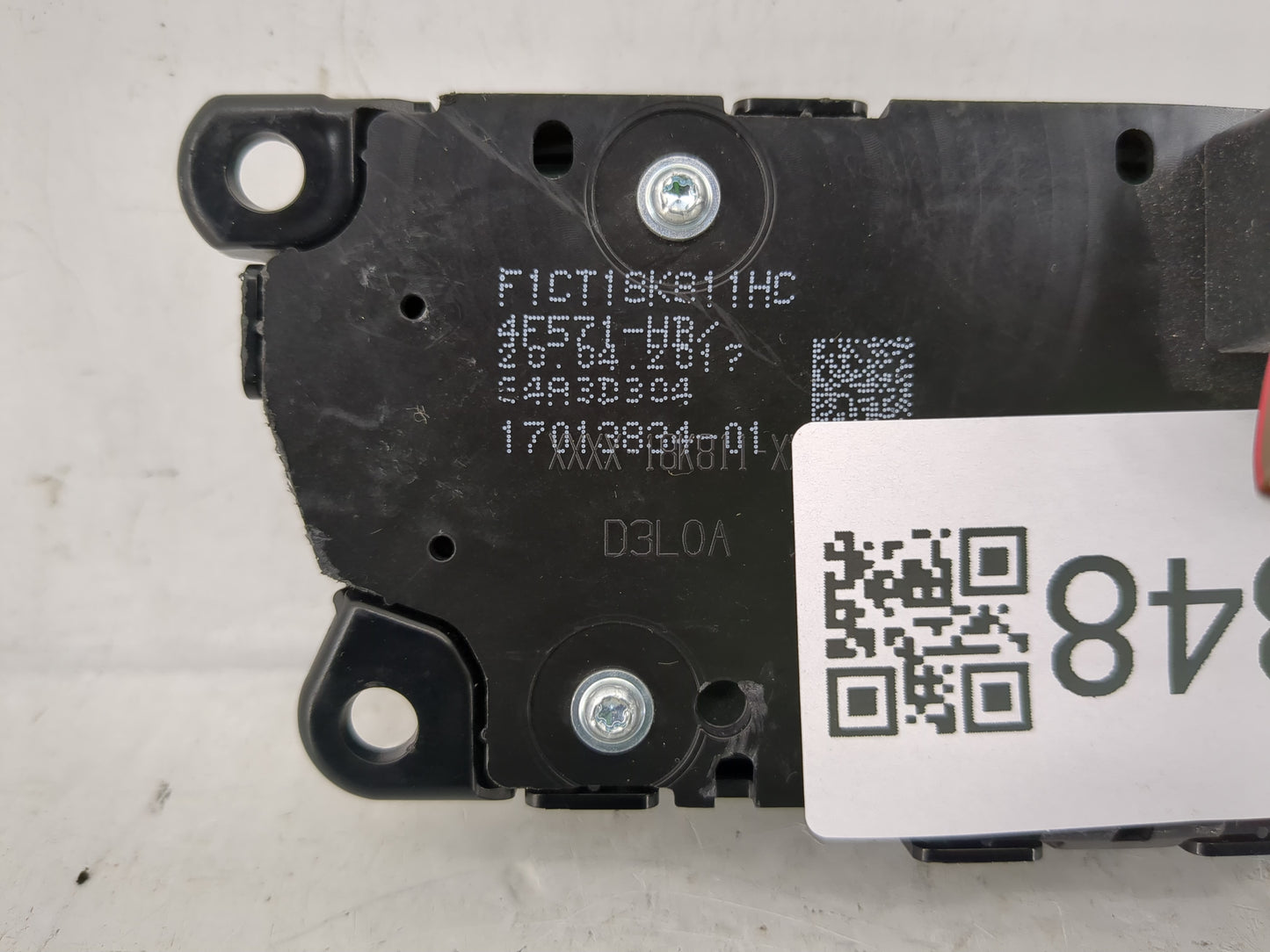 2017 Ford Escape Climate Control Module Temperature AC/Heater Replacement P/N:F1CT18K811HC Fits OEM Used Auto Parts - Oemuse