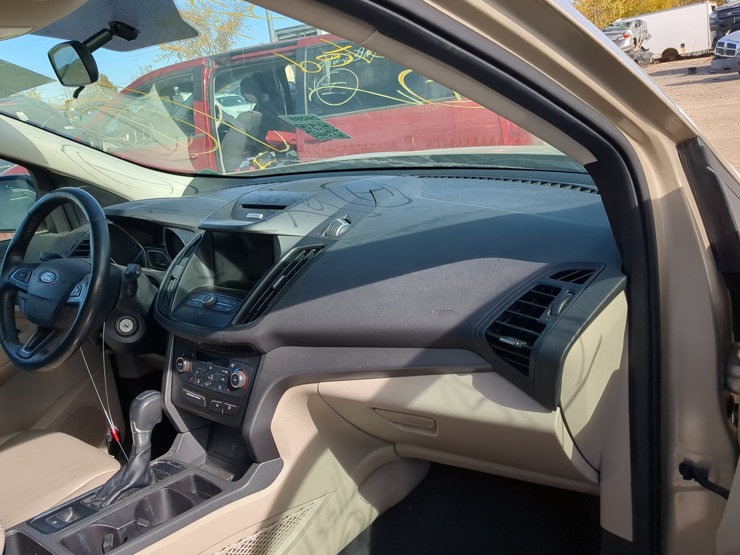 2015-2019 Ford Escape Air Bag Passenger Right Dashboard OEM Fits Fits 2015 2016 2017 2018 2019 OEM Used Auto Parts - Oemused
