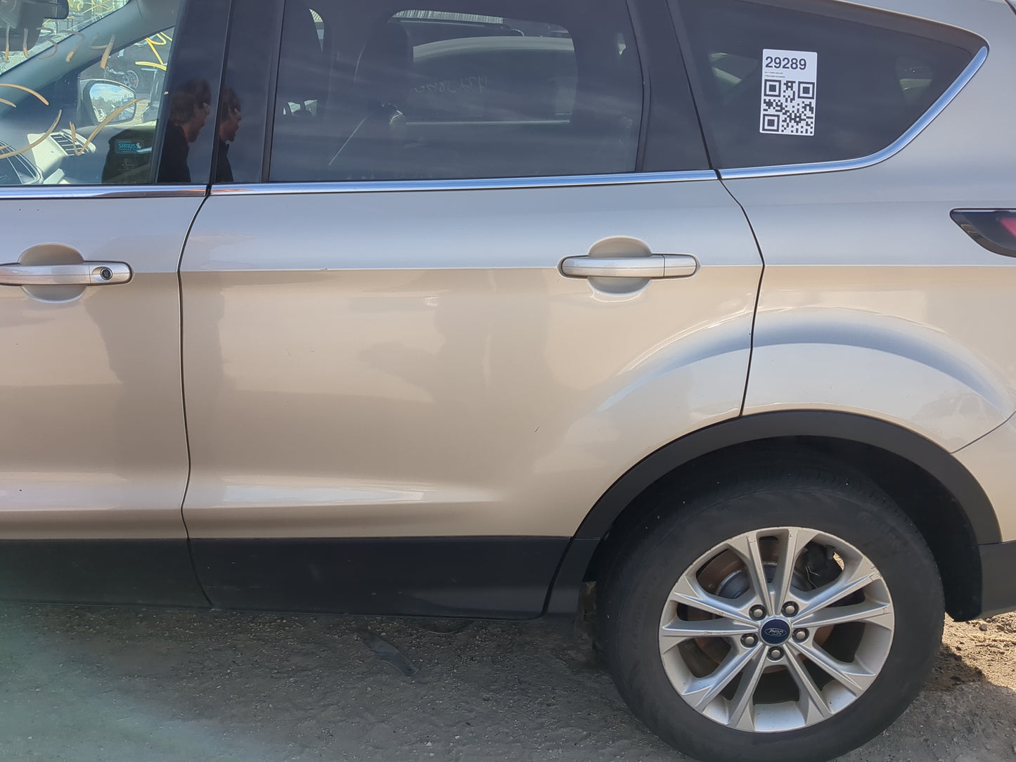 2013-2019 Ford Escape Driver Rear Door Oem - Oemusedautoparts1.com