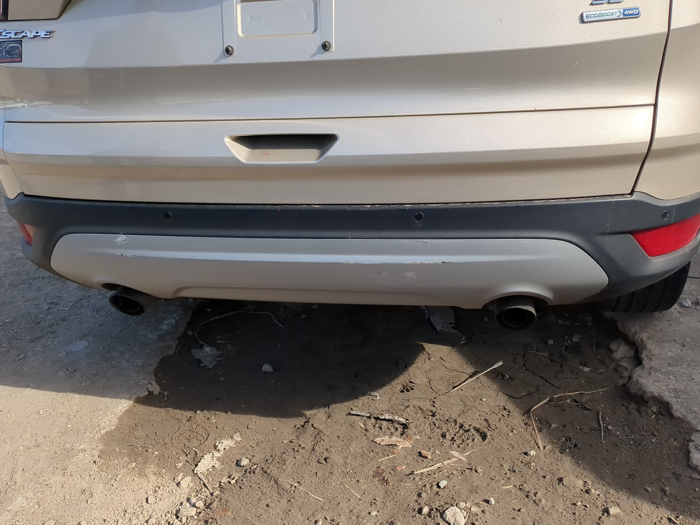 2017-2019 Ford Escape Rear Bumper Assembly Oem - Oemusedautoparts1.com