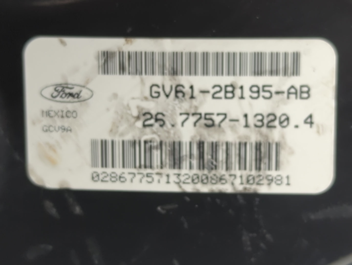 2017-2019 Ford Escape Power Brake Booster Oem - Oemusedautoparts1.com
