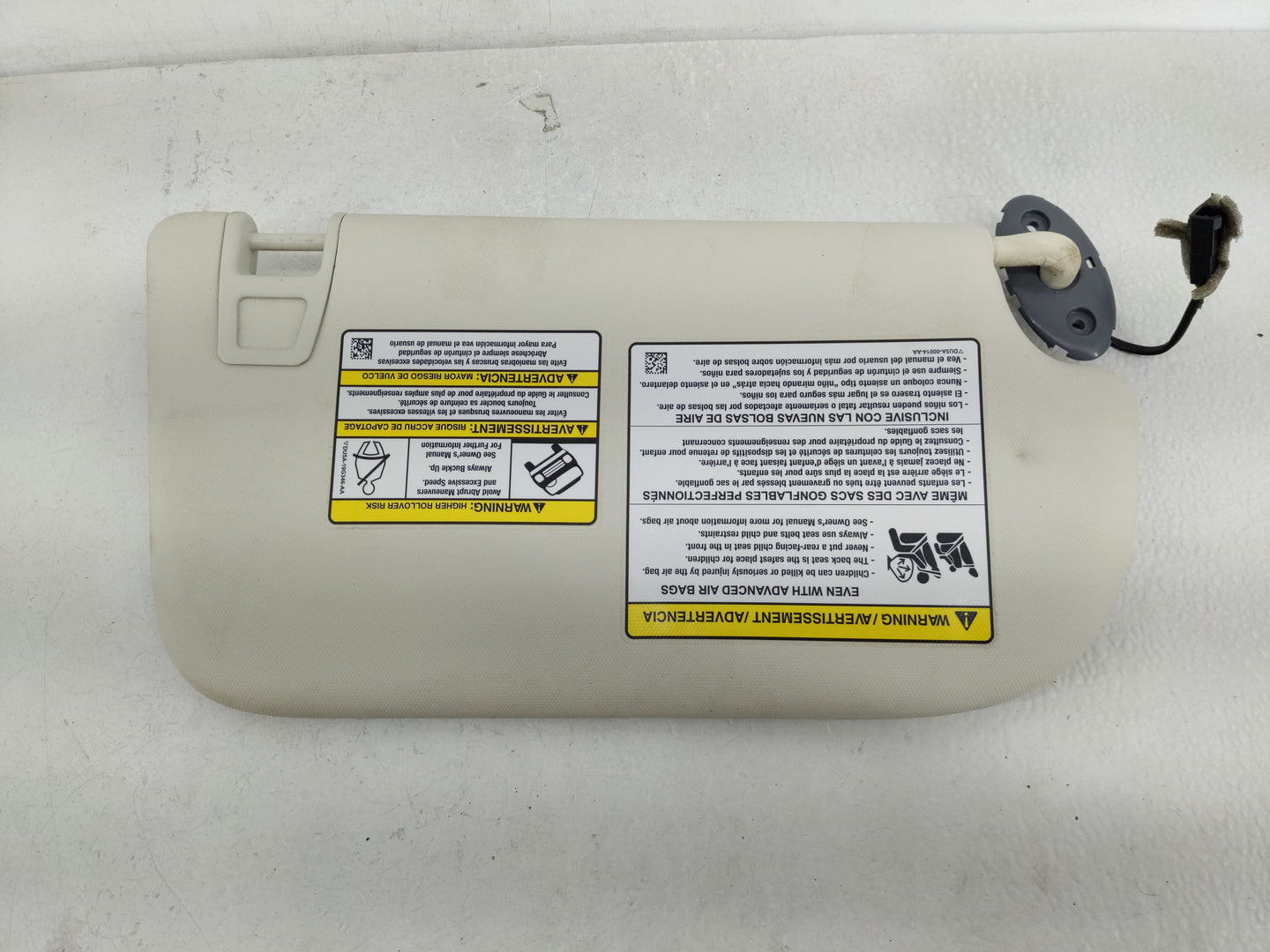 2013-2019 Ford Escape Sun Visor Shade Replacement Driver Left Mirror Fits Fits 2013 2014 2015 2016 2017 2018 2019 OEM Used A