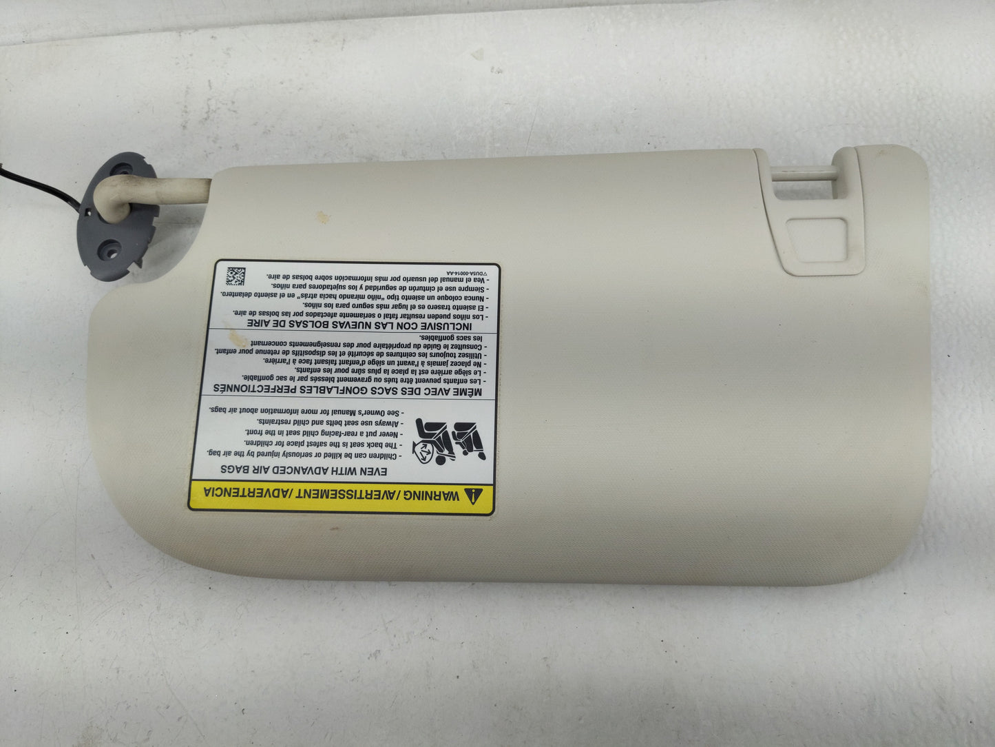 2013-2019 Ford Escape Sun Visor Shade Replacement Passenger Right Mirror Fits Fits 2013 2014 2015 2016 2017 2018 2019 OEM Us