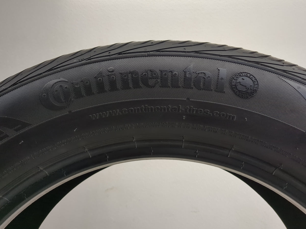 Used Tire 235/55R17 CONTINENTAL CONTIPRO CONTACT E 99H - Tread Depth 8/32 - Oemusedautoparts1.com