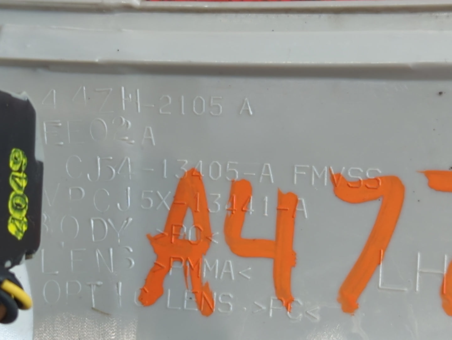 2017-2018 Ford Escape Tail Light Assembly Driver Left OEM Fits Fits 2017 2018 OEM Used Auto Parts - Oemusedautoparts1.com