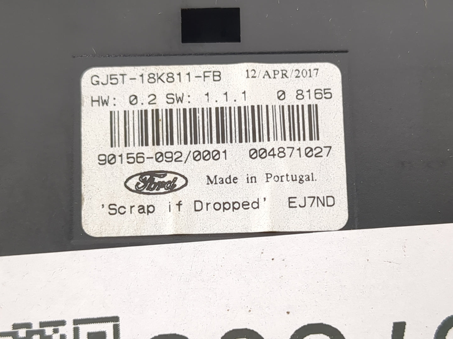 2017-2019 Ford Escape Radio AM FM Cd Player Receiver Replacement P/N:GJ5T-18K811-FB CJ54-18835-CCW Fits Fits 2017 2018 2019 