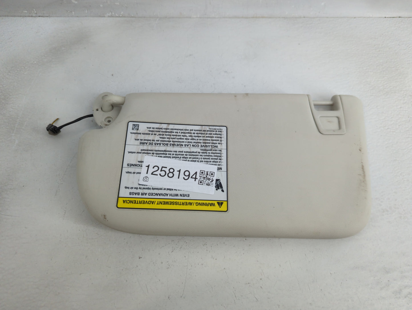 2013-2019 Ford Escape Sun Visor Shade Replacement Passenger Right Mirror Fits Fits 2013 2014 2015 2016 2017 2018 2019 OEM Us
