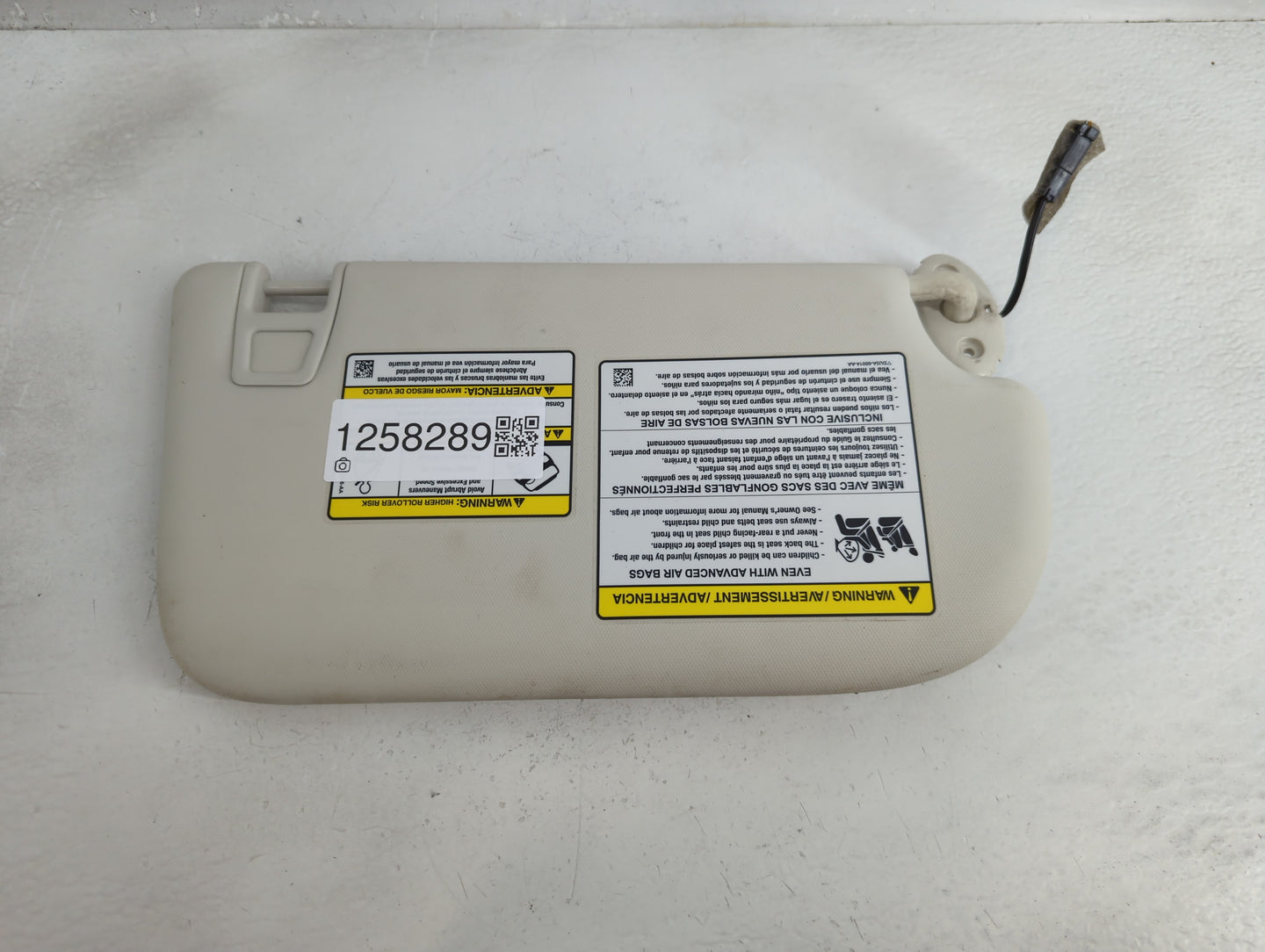 2013-2019 Ford Escape Sun Visor Shade Replacement Driver Left Mirror Fits Fits 2013 2014 2015 2016 2017 2018 2019 OEM Used A