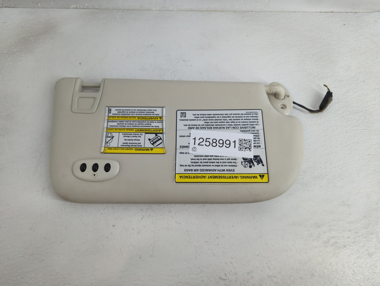 2013-2019 Ford Escape Sun Visor Shade Replacement Driver Left Mirror Fits Fits 2013 2014 2015 2016 2017 2018 2019 OEM Used A