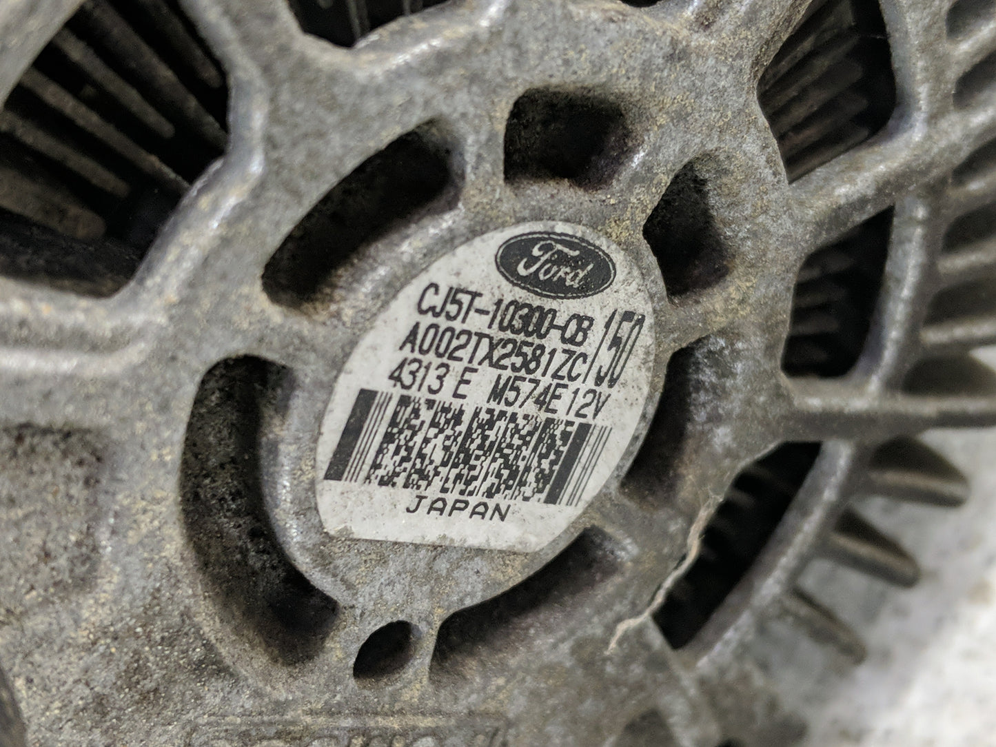 2013-2019 Ford Escape Alternator Replacement Generator Charging Assembly Engine OEM P/N:A002TX2581ZC CJ5T-10300-CB Fits OEM 