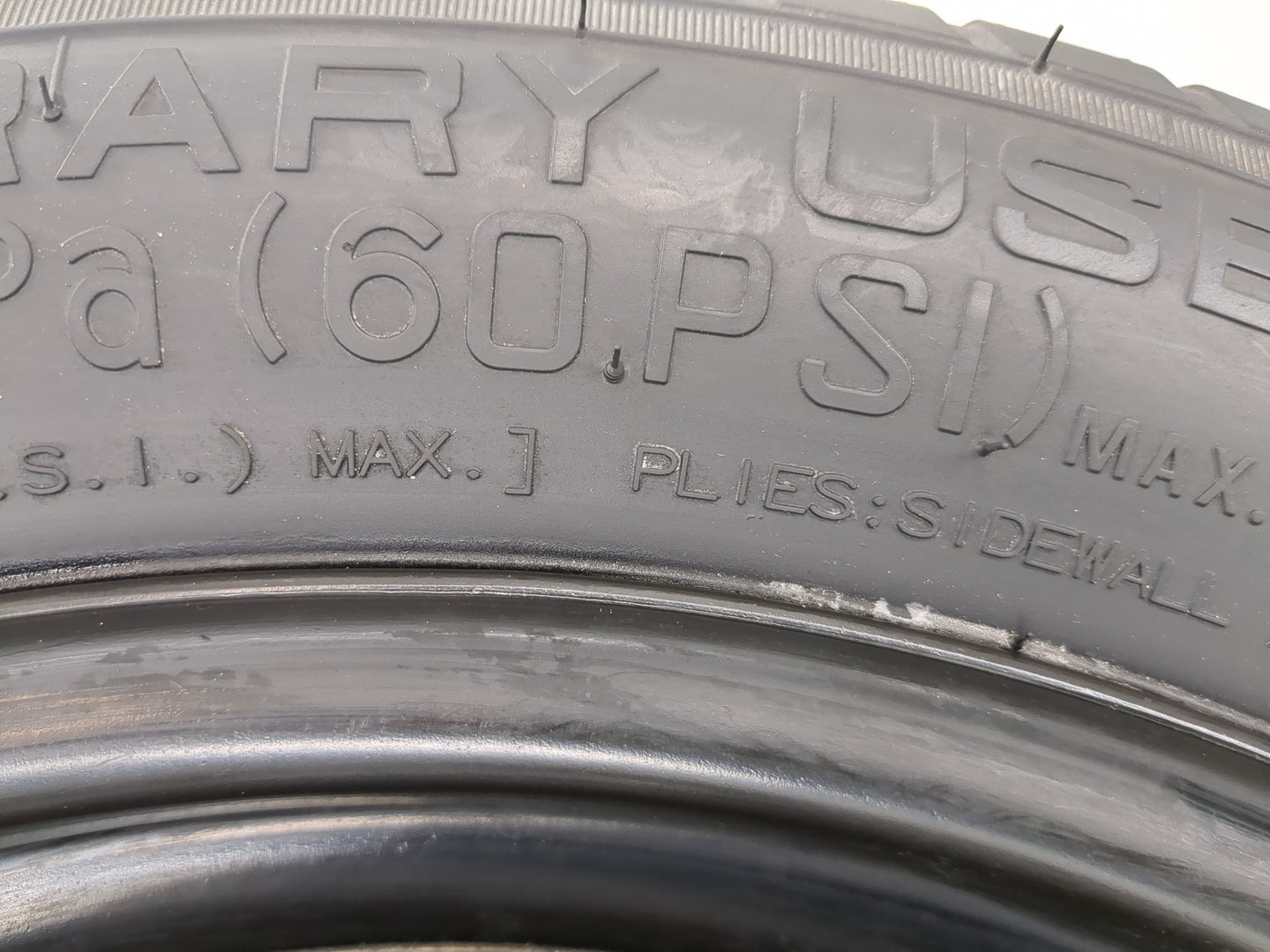 2013-2019 Ford Escape Spare Donut Tire Wheel Rim Oem - Oemusedautoparts1.com
