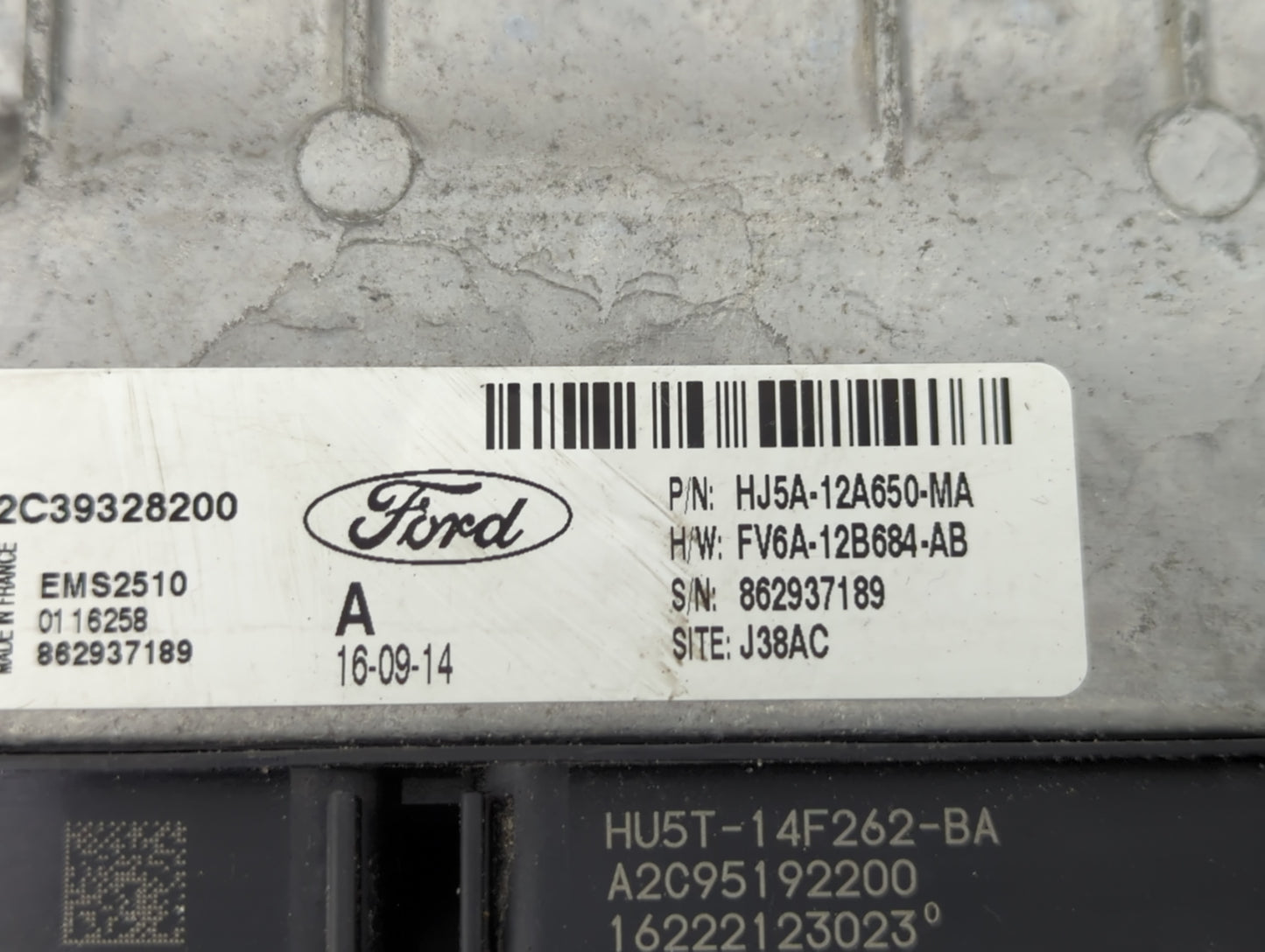 2017-2019 Ford Escape PCM Engine Control Computer ECU ECM PCU OEM P/N:FV6A-12B684-AB HJ5A-12A650-MA Fits Fits 2017 2018 2019