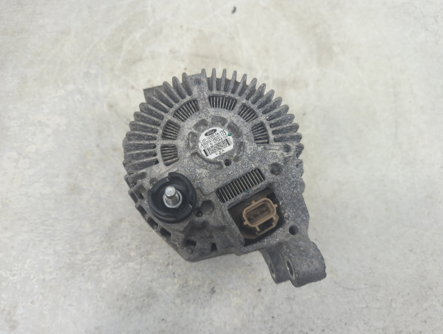 2013-2019 Ford Escape Alternator Replacement Generator Charging Assembly Engine OEM P/N:A003TX1382ZC CJ5T-10300-FA Fits OEM 