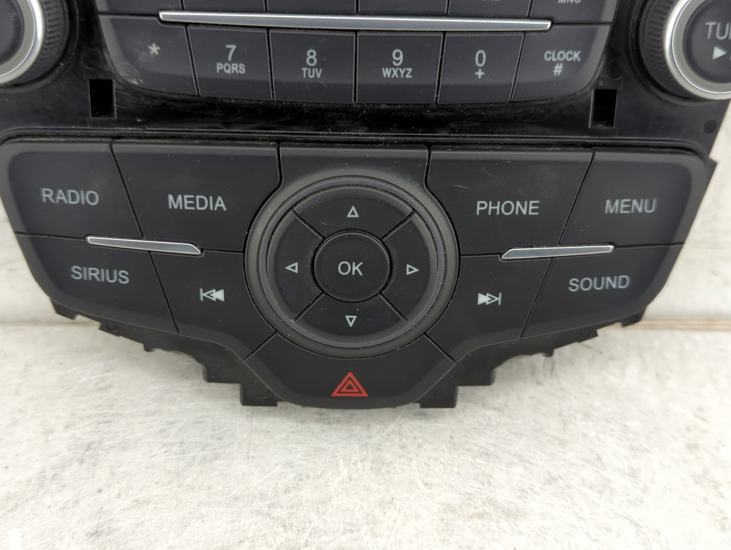 2017-2019 Ford Escape Radio AM FM Cd Player Receiver Replacement P/N:F1ET18K811KD Fits Fits 2015 2016 2017 2018 2019 OEM Use
