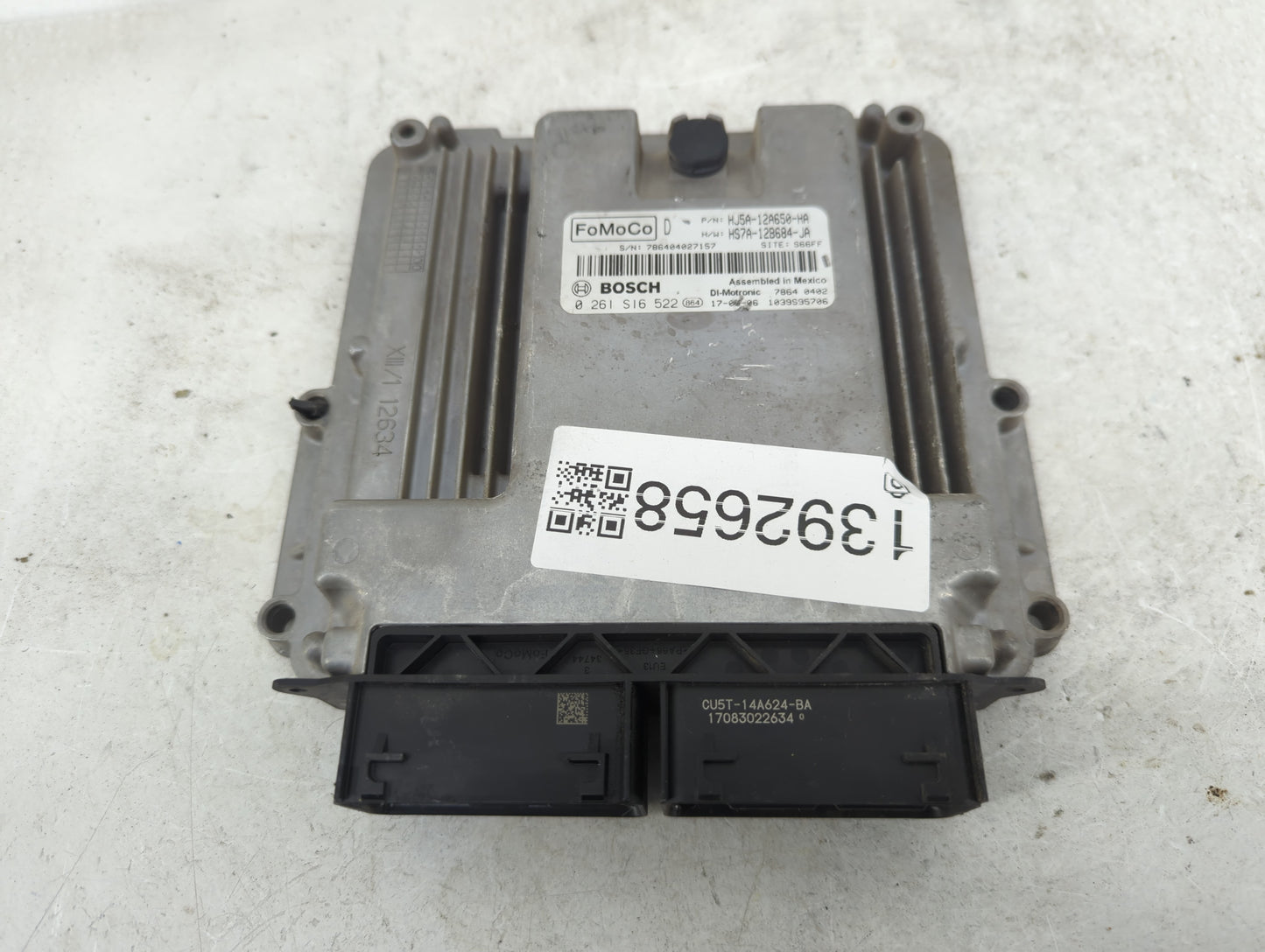 2017-2018 Ford Escape PCM Engine Control Computer ECU ECM PCU OEM P/N:0 261 S16 522 HJ5A-12A650-HA Fits Fits 2017 2018 OEM U