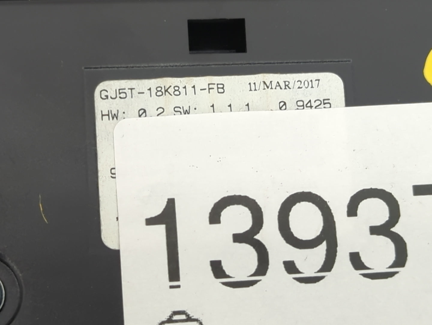 2017-2019 Ford Escape Radio Control Panel - Oemusedautoparts1.com