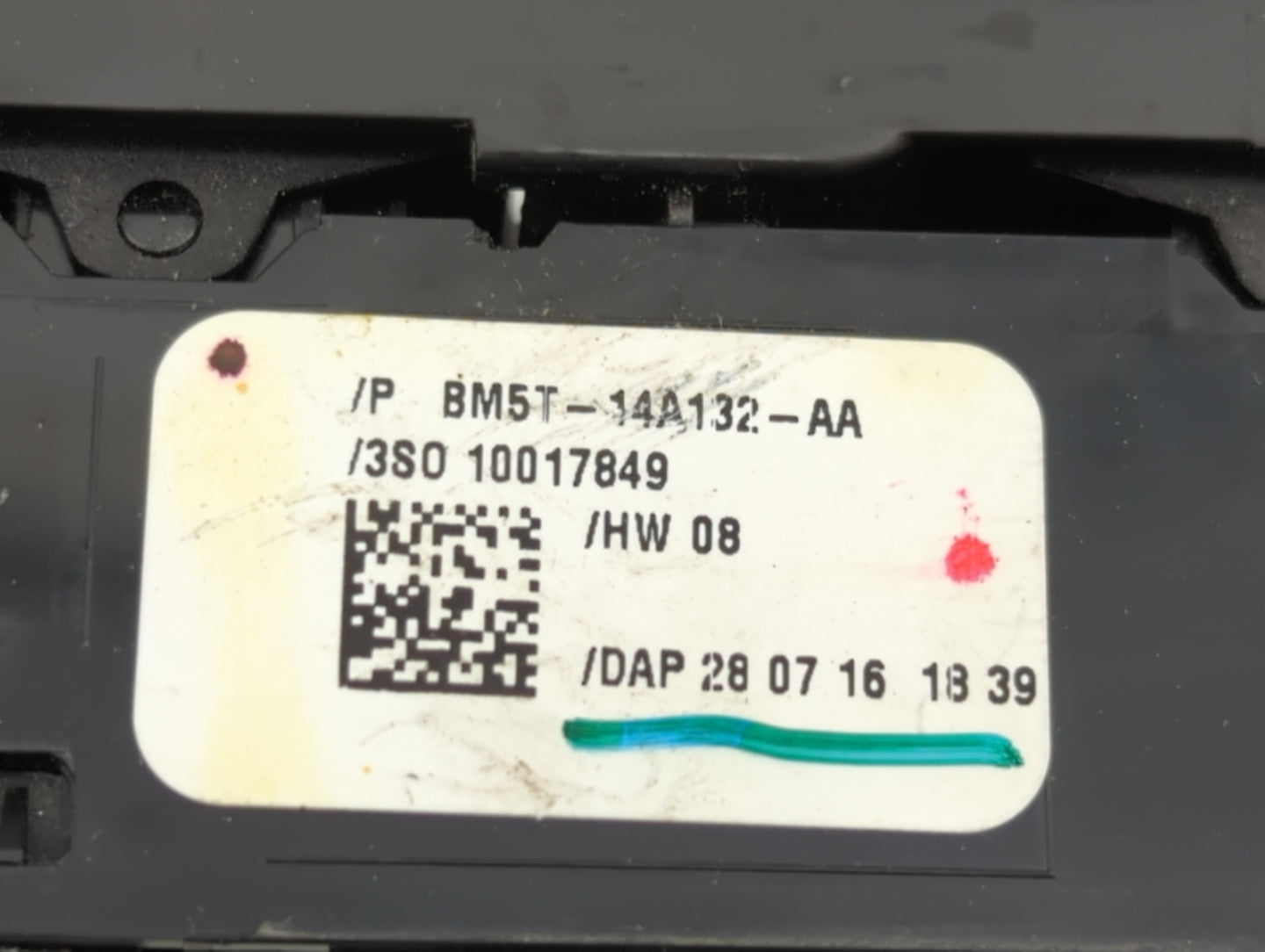 2013-2019 Ford Escape Master Power Window Switch Replacement Driver Side Left P/N:BM5T-14A132-AA Fits OEM Used Auto Parts - 