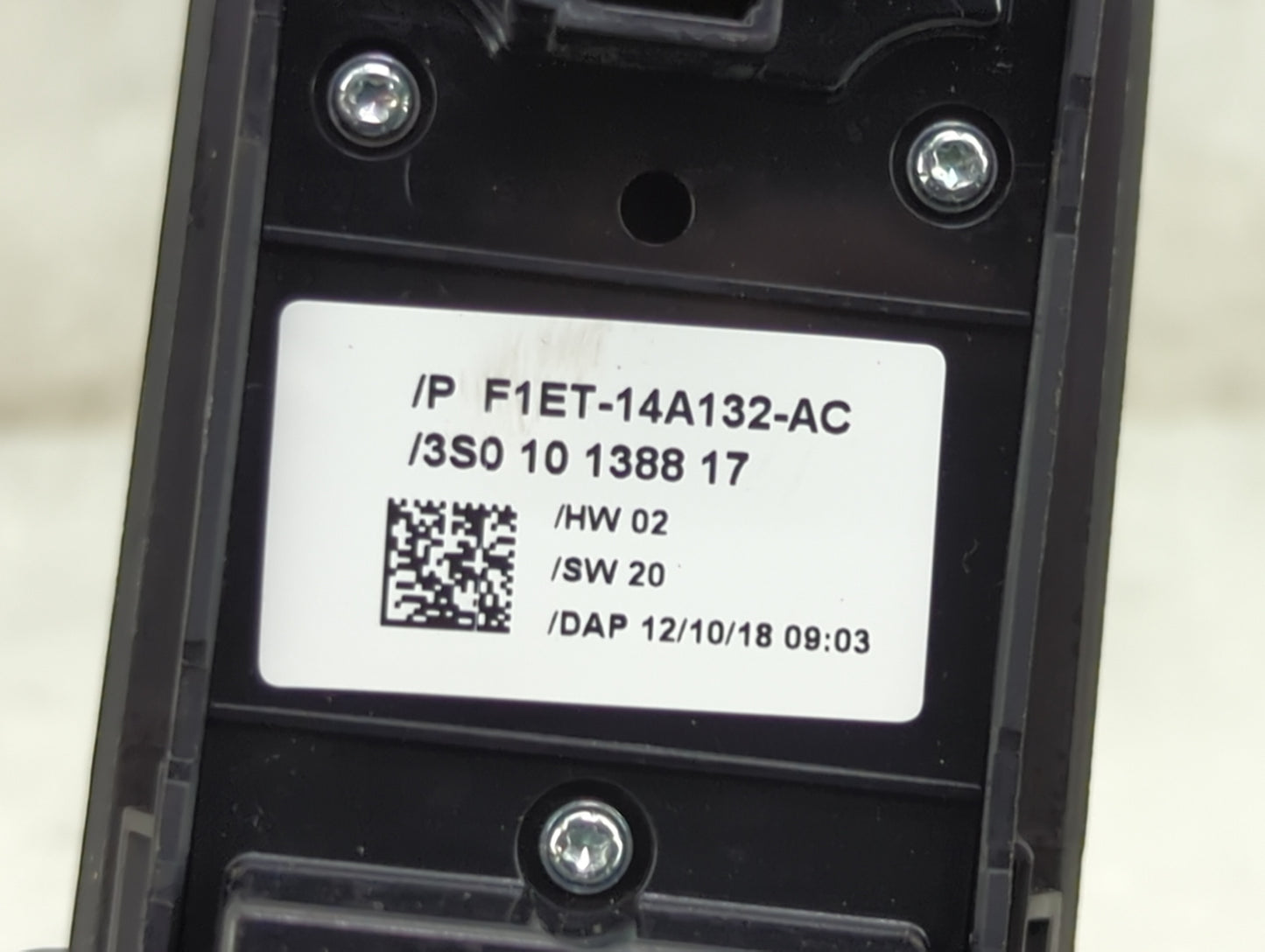 2013-2019 Ford Escape Master Power Window Switch Replacement Driver Side Left P/N:F1ET-14A132-AC Fits OEM Used Auto Parts - 