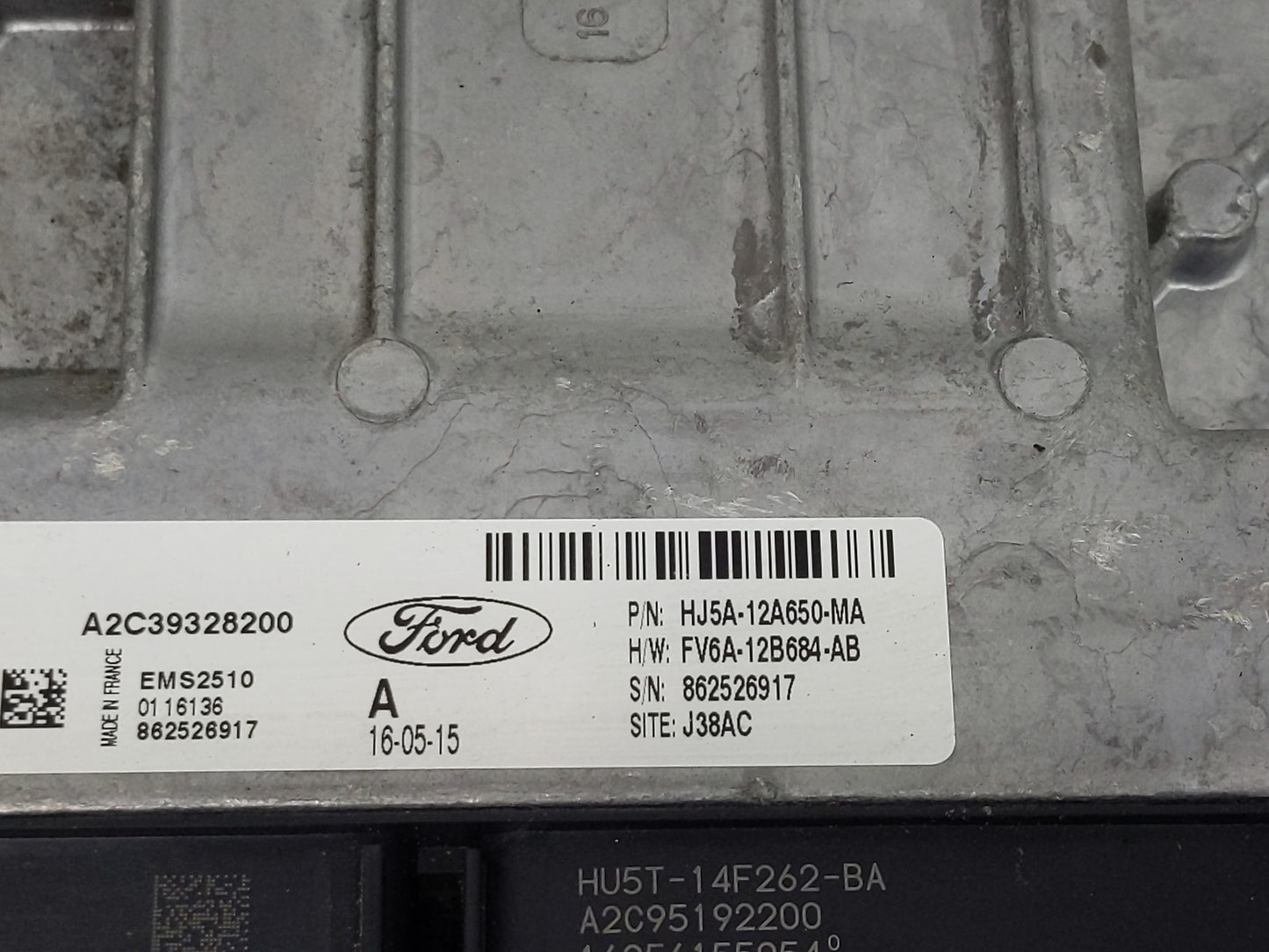 2017-2019 Ford Escape PCM Engine Control Computer ECU ECM PCU OEM P/N:HJ5A-12A650-MA Fits Fits 2017 2018 2019 OEM Used Auto 