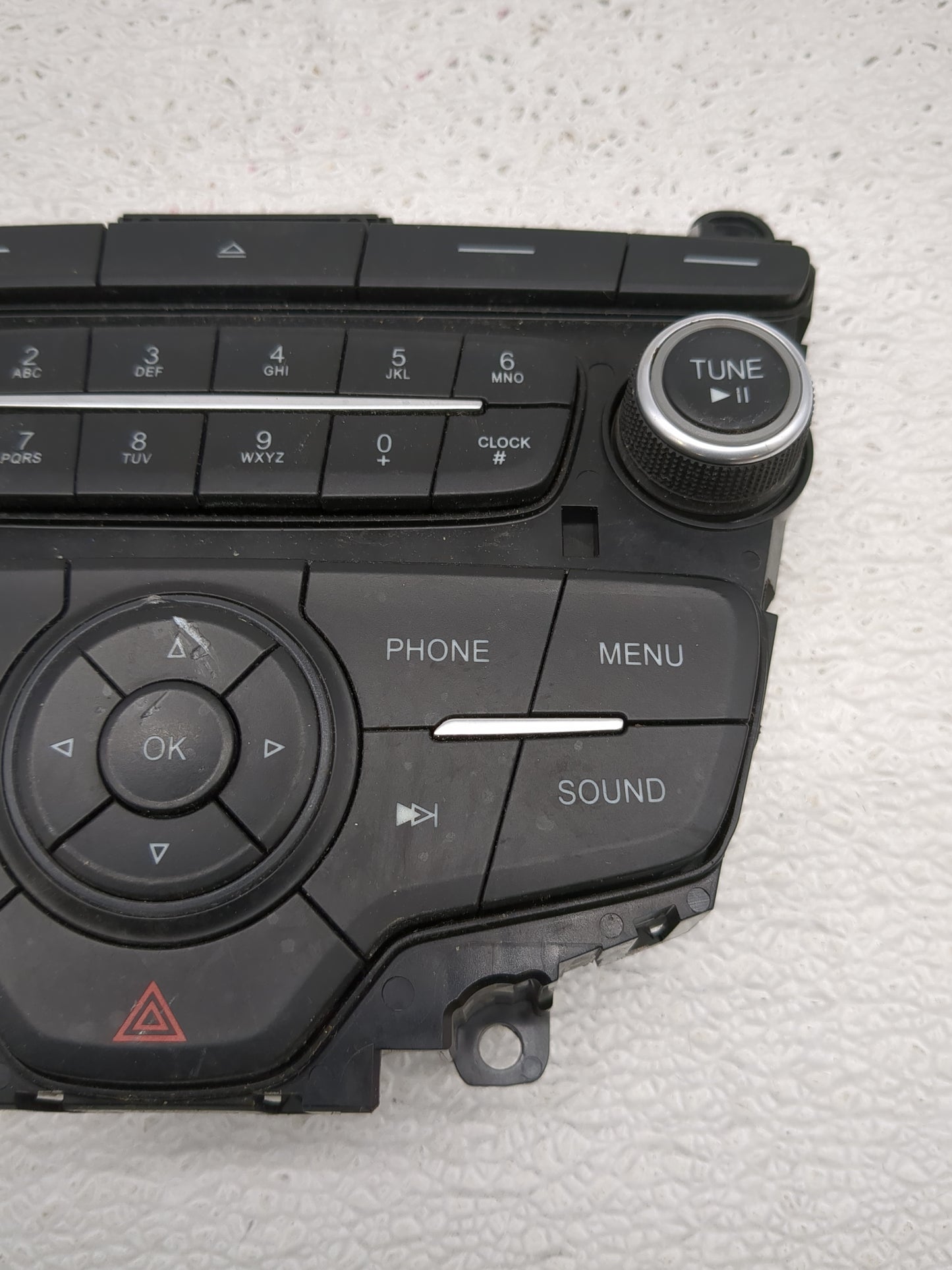 2017-2019 Ford Escape Radio Control Panel - Oemusedautoparts1.com