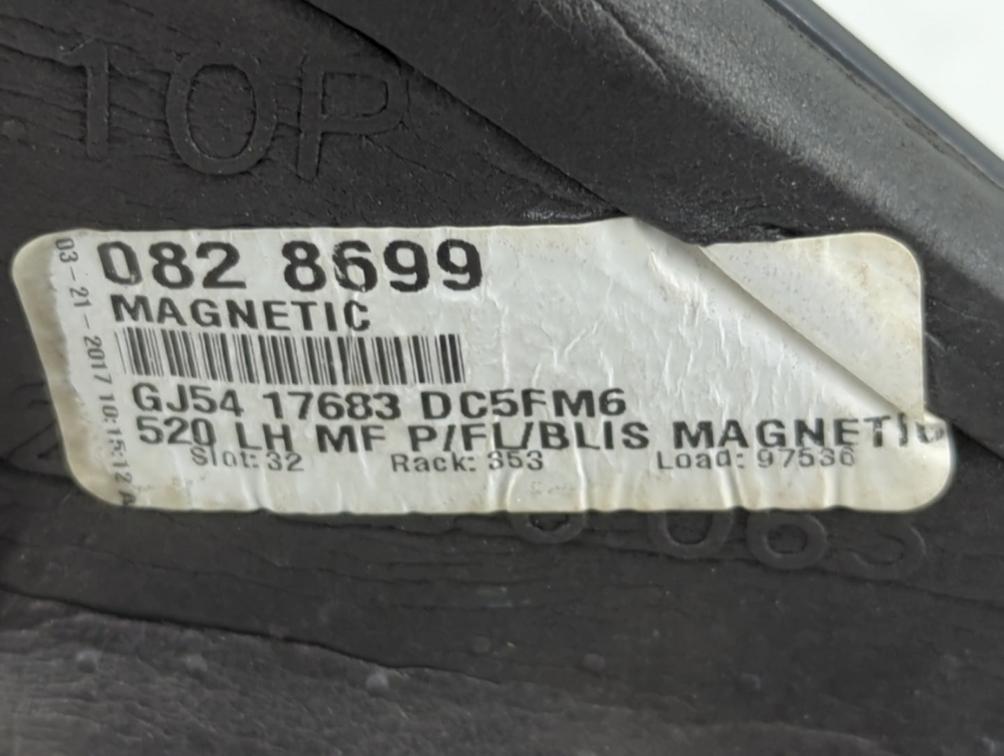 2017-2019 Ford Escape Driver Side View Mirror - Left Door Mirror OEM Used - Oemusedautoparts1.com