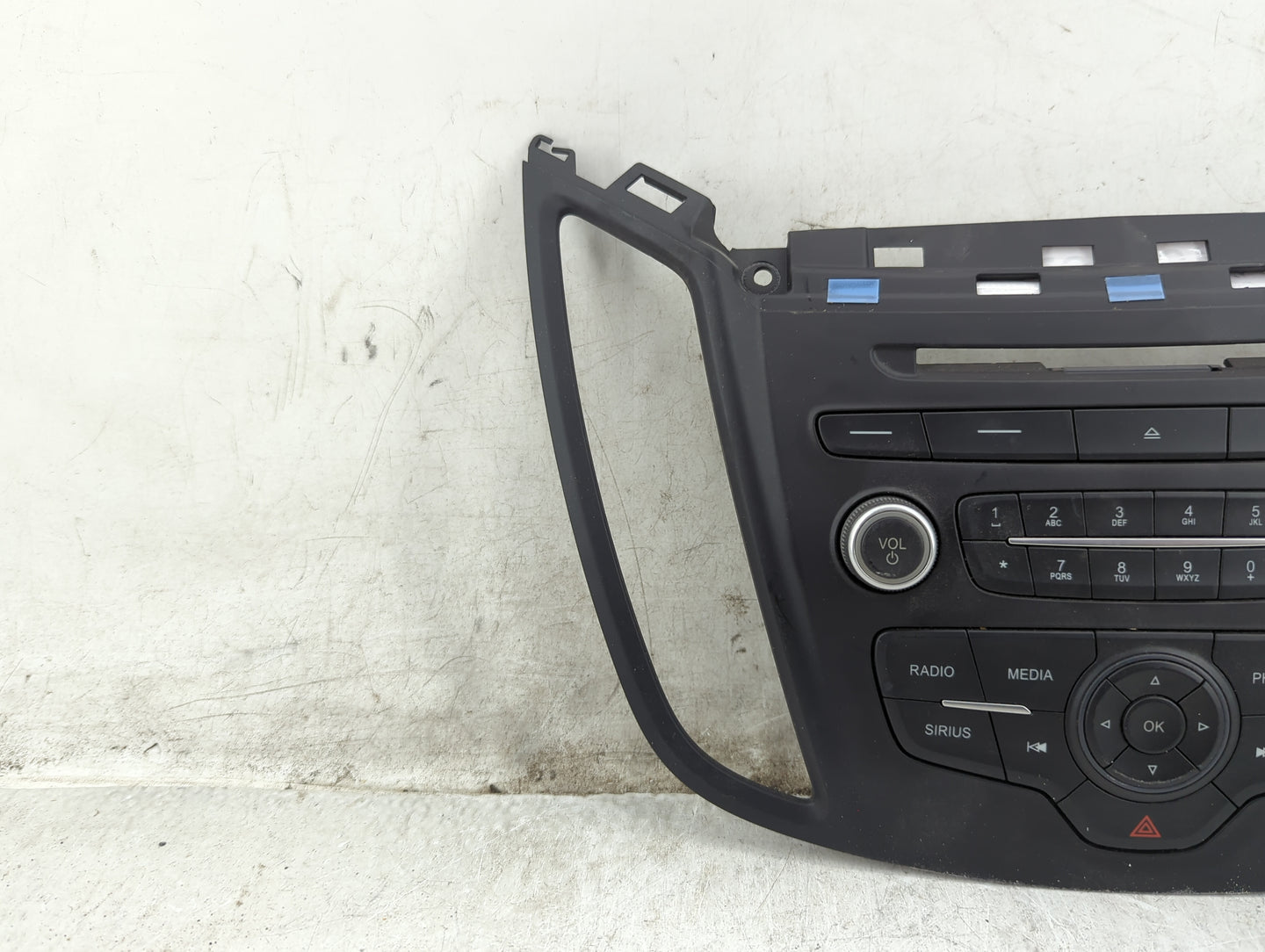2017-2019 Ford Escape Radio Control Panel Black - Oemusedautoparts1.com