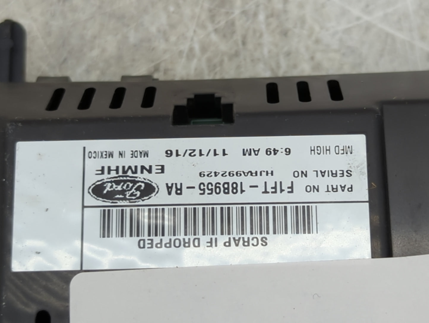 2017-2017 Ford Escape Information Display Screen - Oemusedautoparts1.com