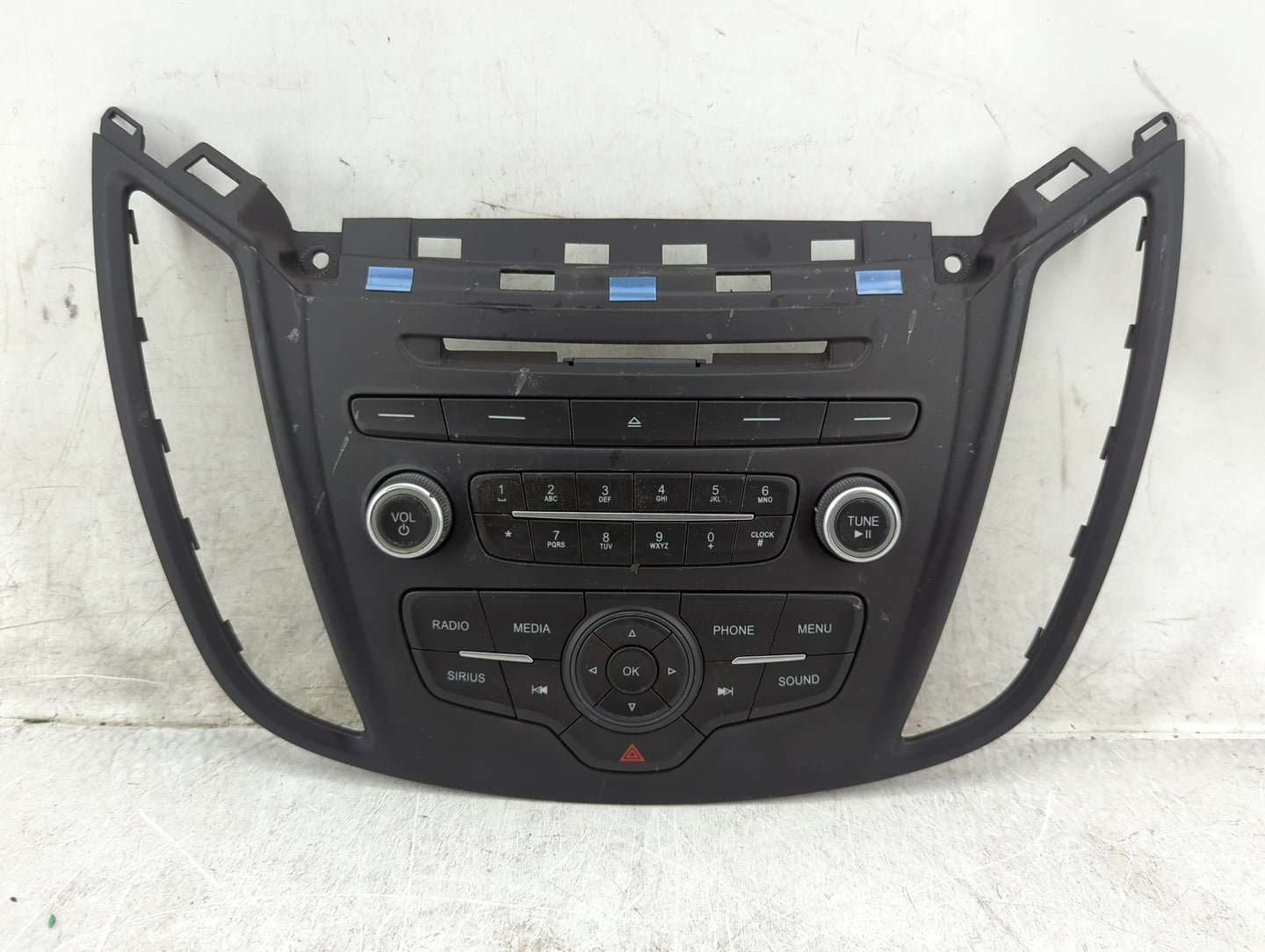 2017-2019 Ford Escape Radio Control Panel Black - Oemusedautoparts1.com
