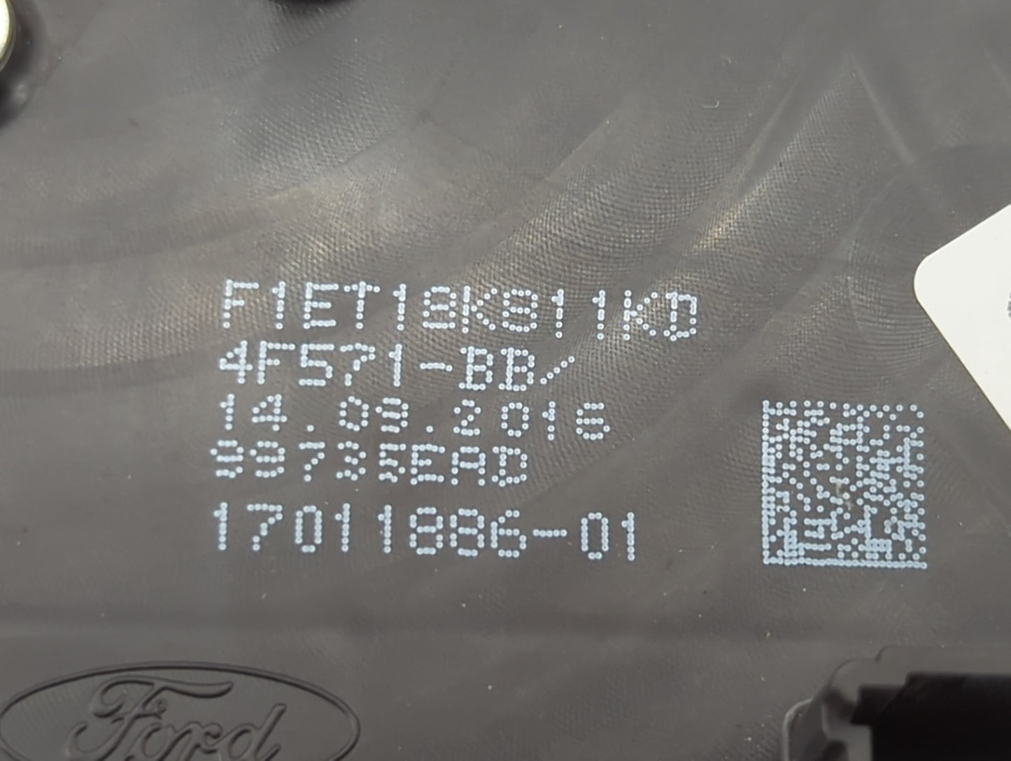 2017-2019 Ford Escape Radio Control Panel Black - Oemusedautoparts1.com