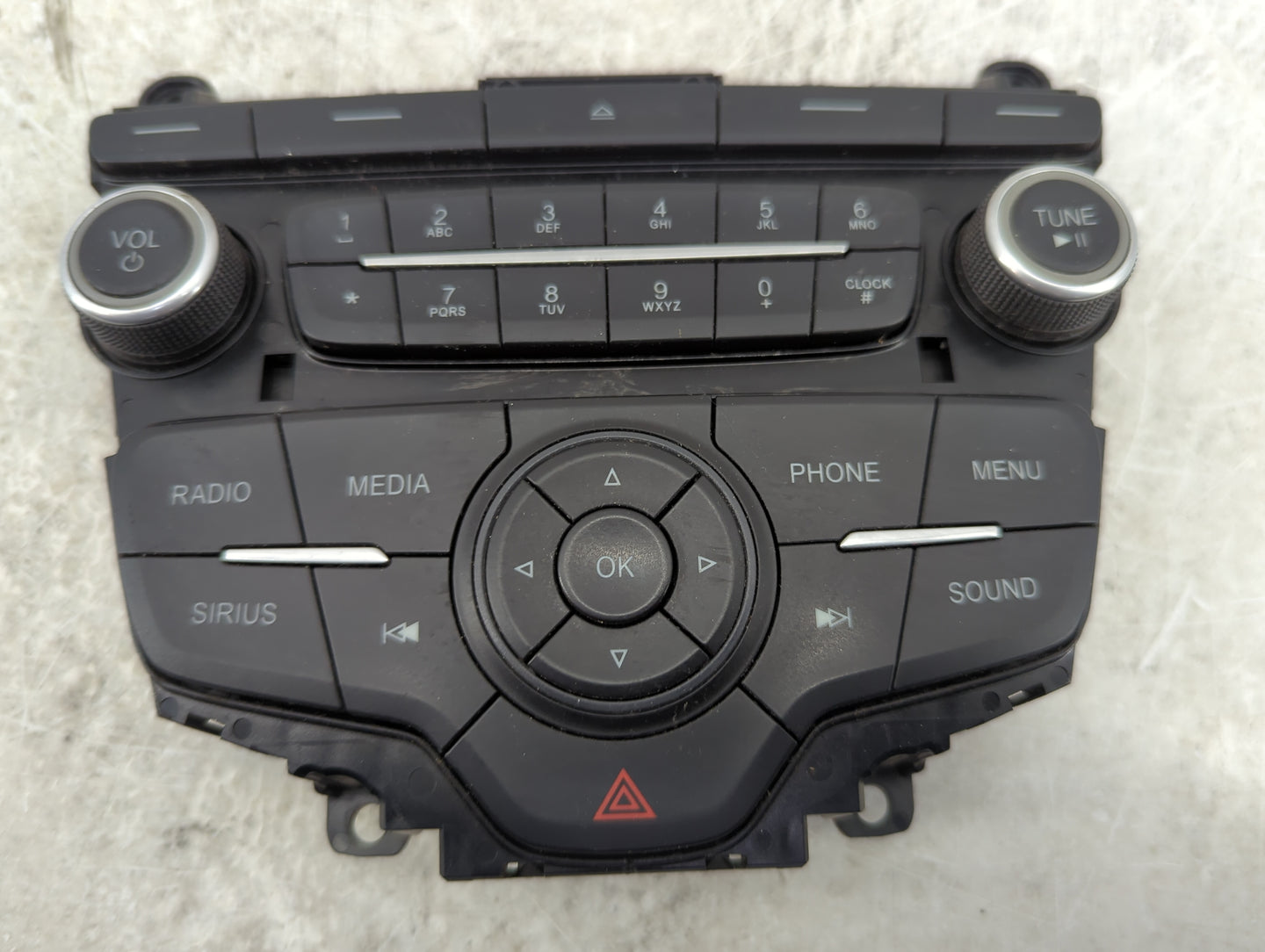 2017-2019 Ford Escape Radio Control Panel - Oemusedautoparts1.com