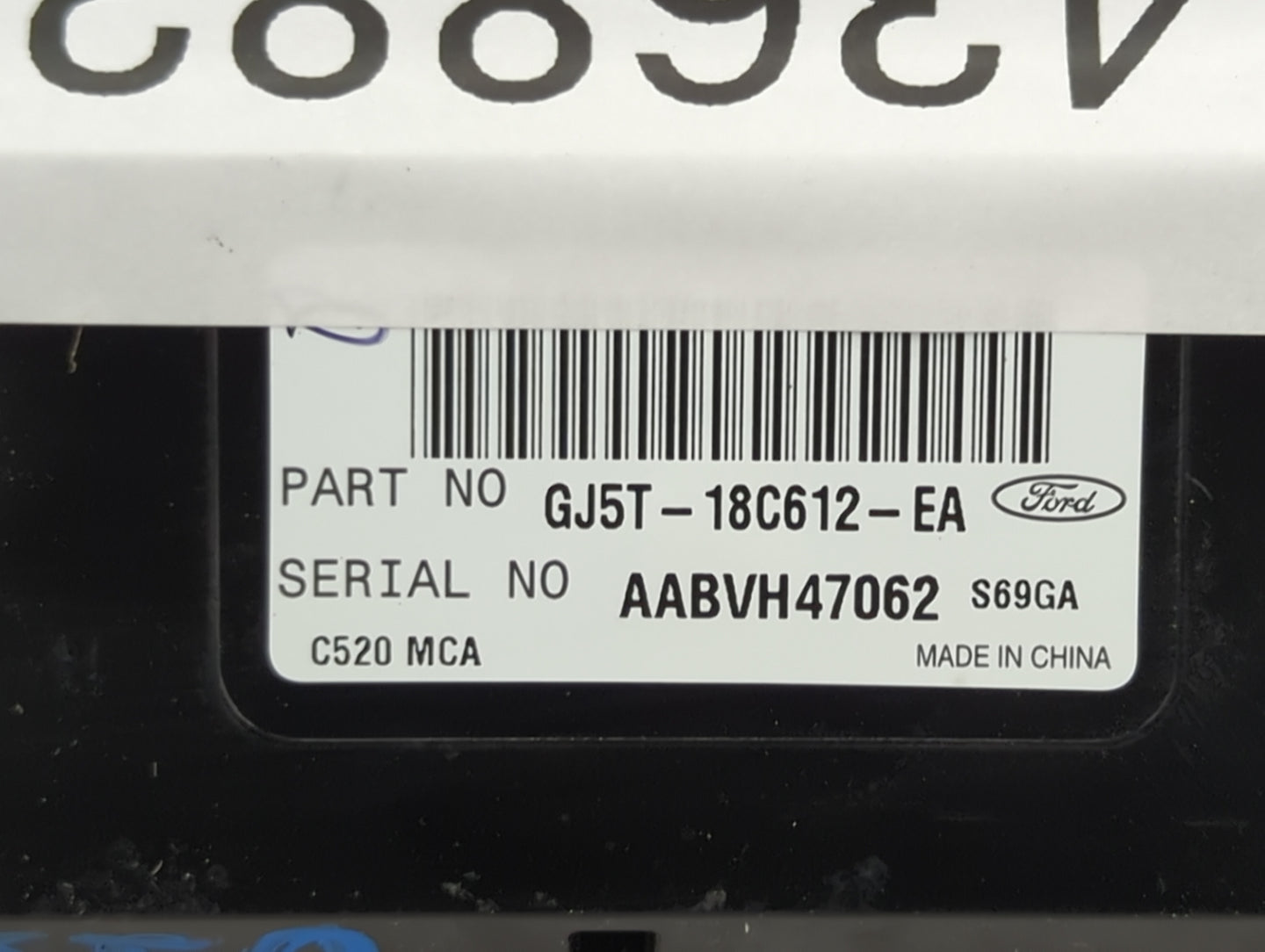 2017 Ford Escape Climate Control Module Temperature AC/Heater Replacement P/N:GJ5T-18C612-EA Fits OEM Used Auto Parts - Oemu