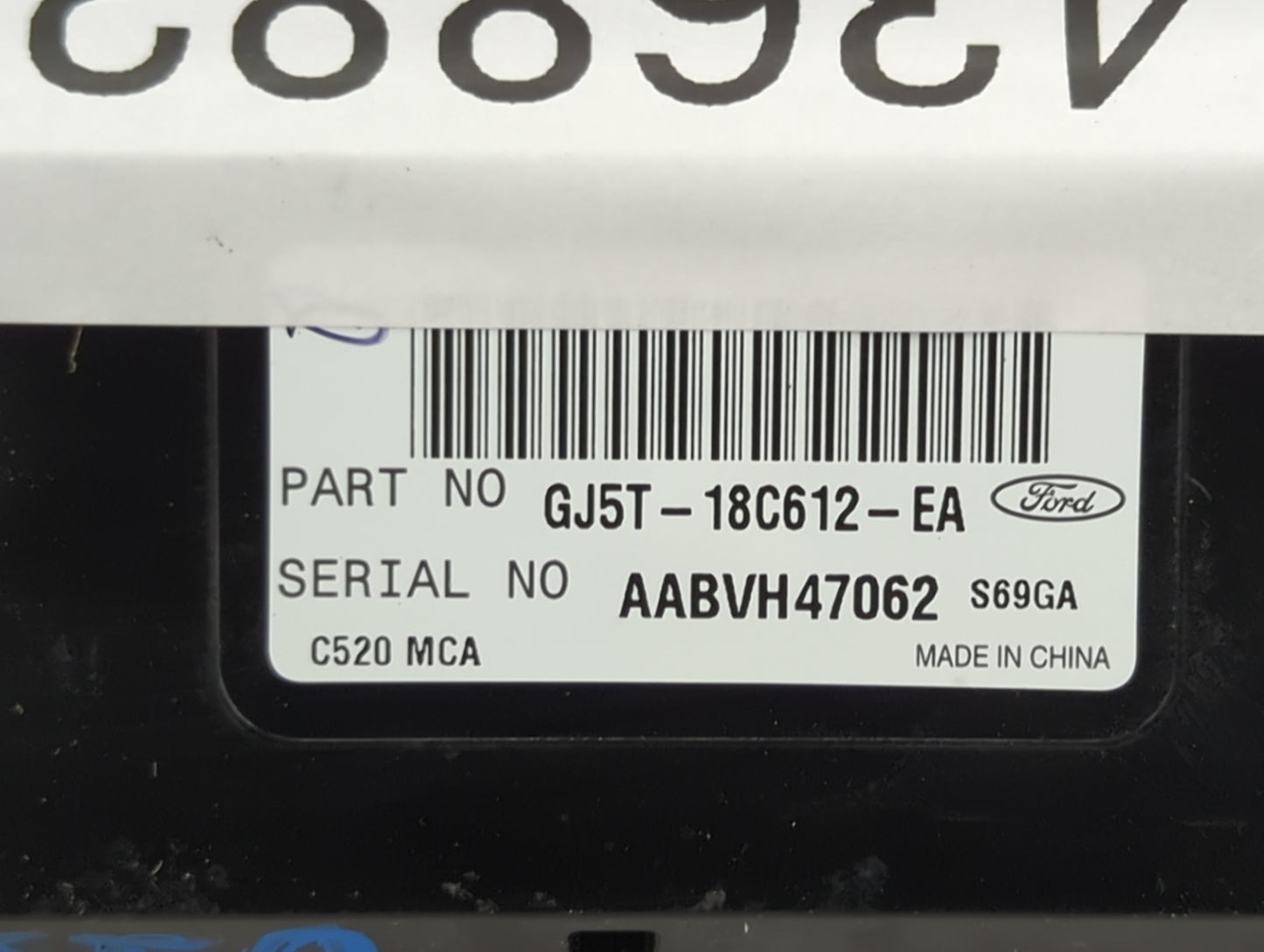 2017 Ford Escape Climate Control Module Temperature AC/Heater Replacement P/N:GJ5T-18C612-EA Fits OEM Used Auto Parts - Oemu