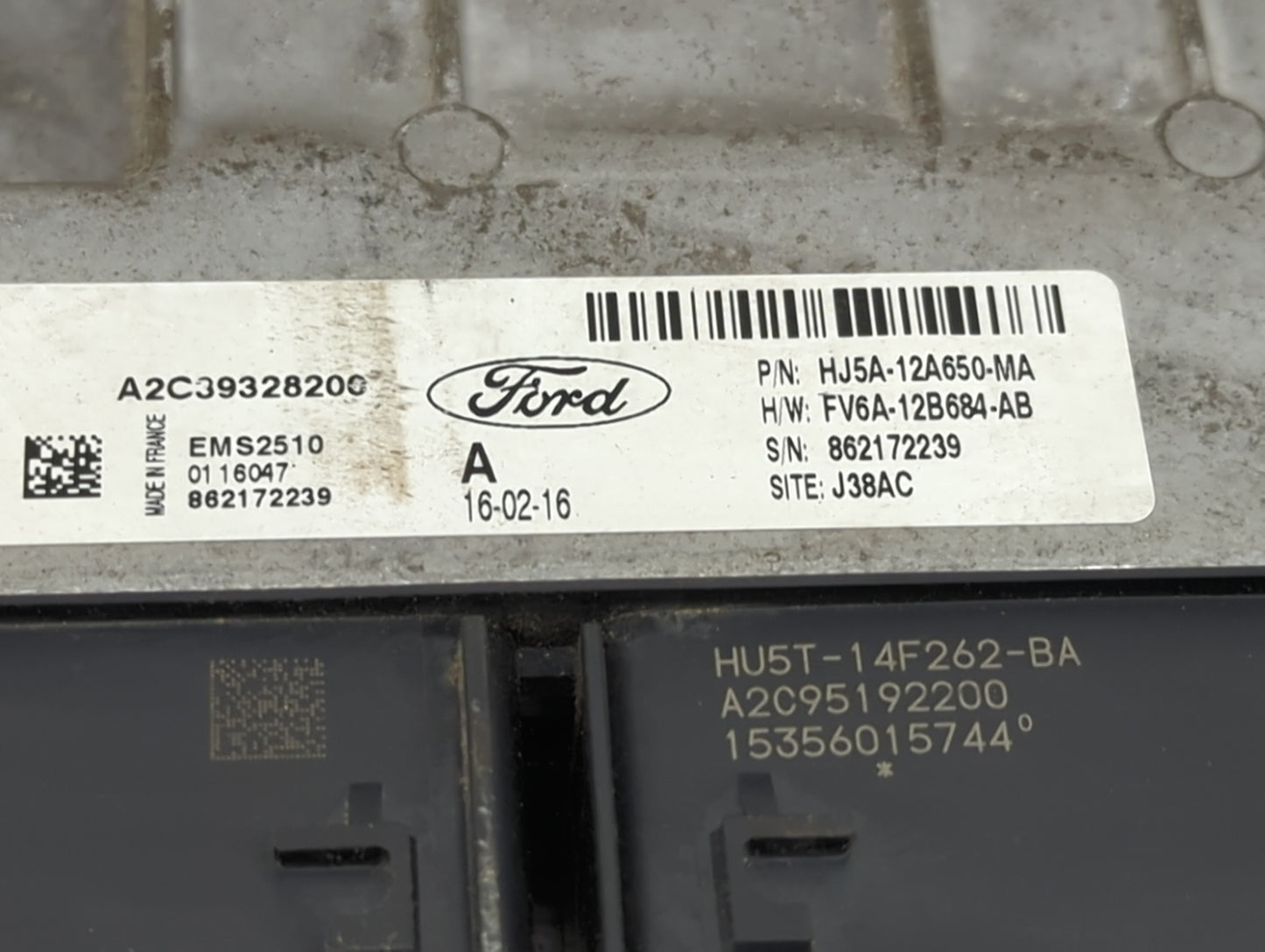 2017-2019 Ford Escape PCM Engine Control Computer ECU ECM PCU OEM P/N:HJ5A-12A650-MA FV6A-12B684-AB Fits Fits 2017 2018 2019