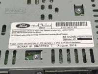 2017 Ford Escape Radio AM FM Cd Player Receiver Replacement P/N:GJ5T-19C107-BD Fits OEM Used Auto Parts - Oemusedautoparts1.