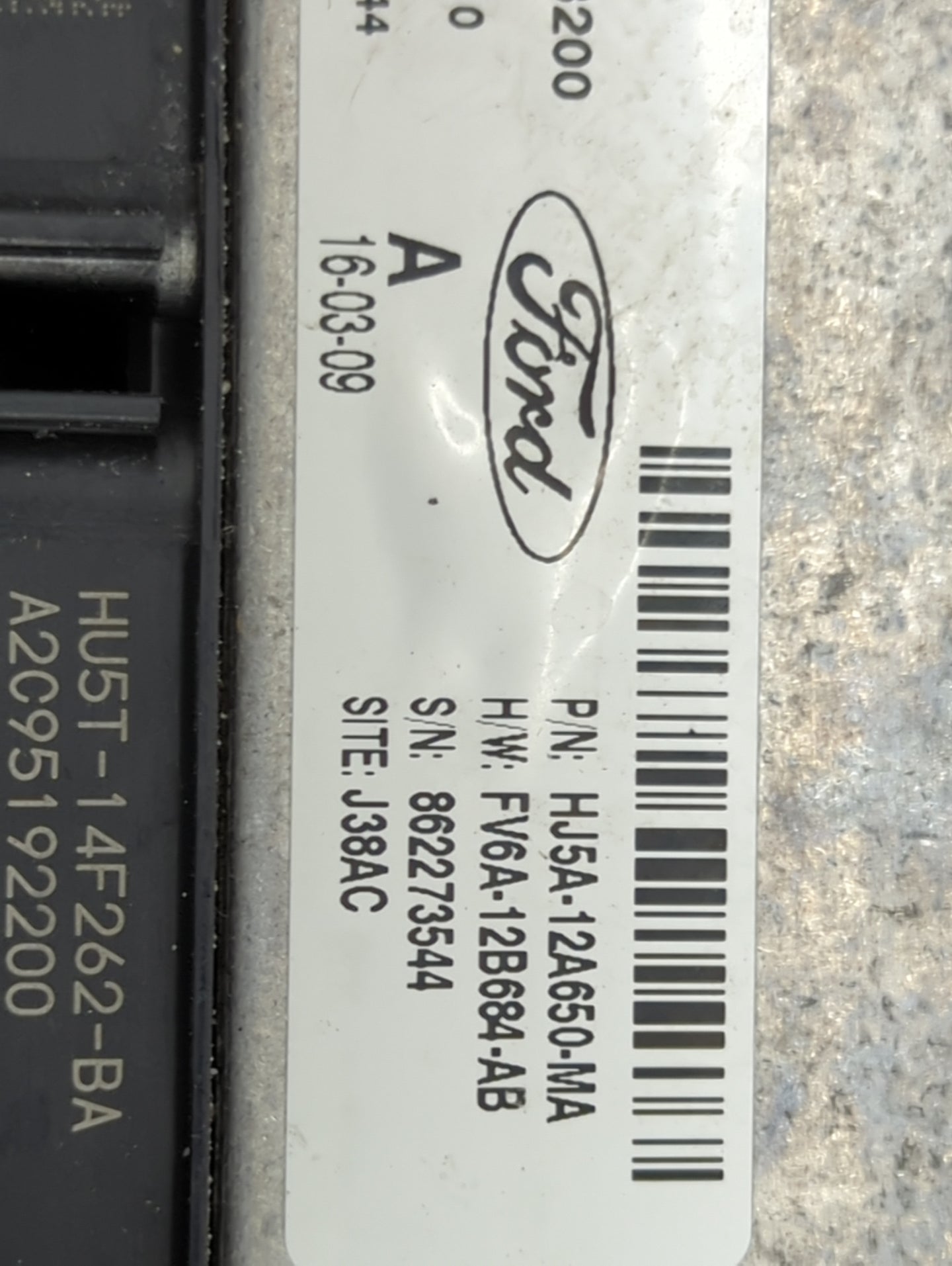 2017-2019 Ford Escape PCM Engine Control Computer ECU ECM PCU OEM P/N:HJ5A-12A650-MA FV6A-12B684-AB Fits Fits 2017 2018 2019