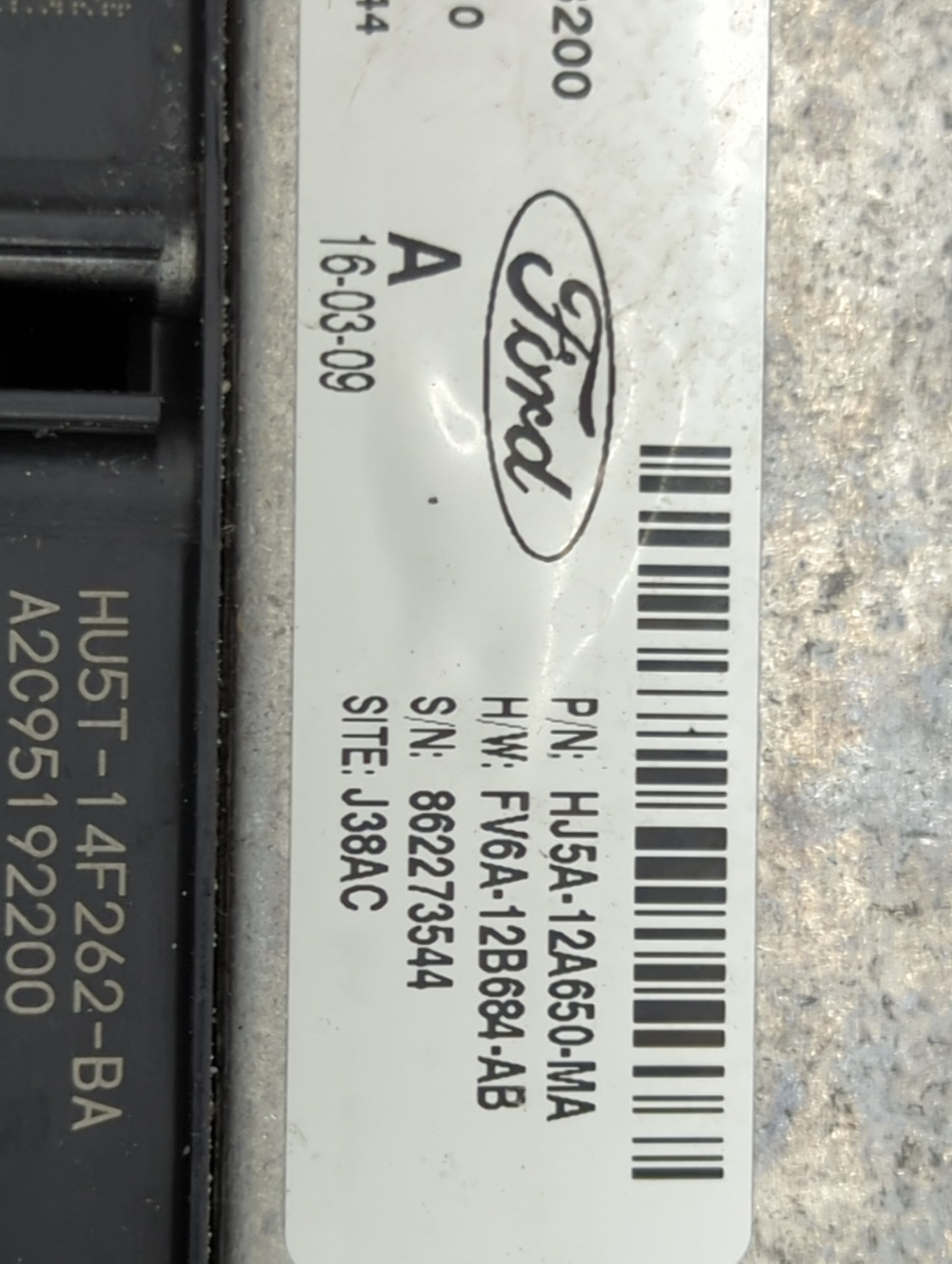 2017-2019 Ford Escape PCM Engine Control Computer ECU ECM PCU OEM P/N:HJ5A-12A650-MA FV6A-12B684-AB Fits Fits 2017 2018 2019