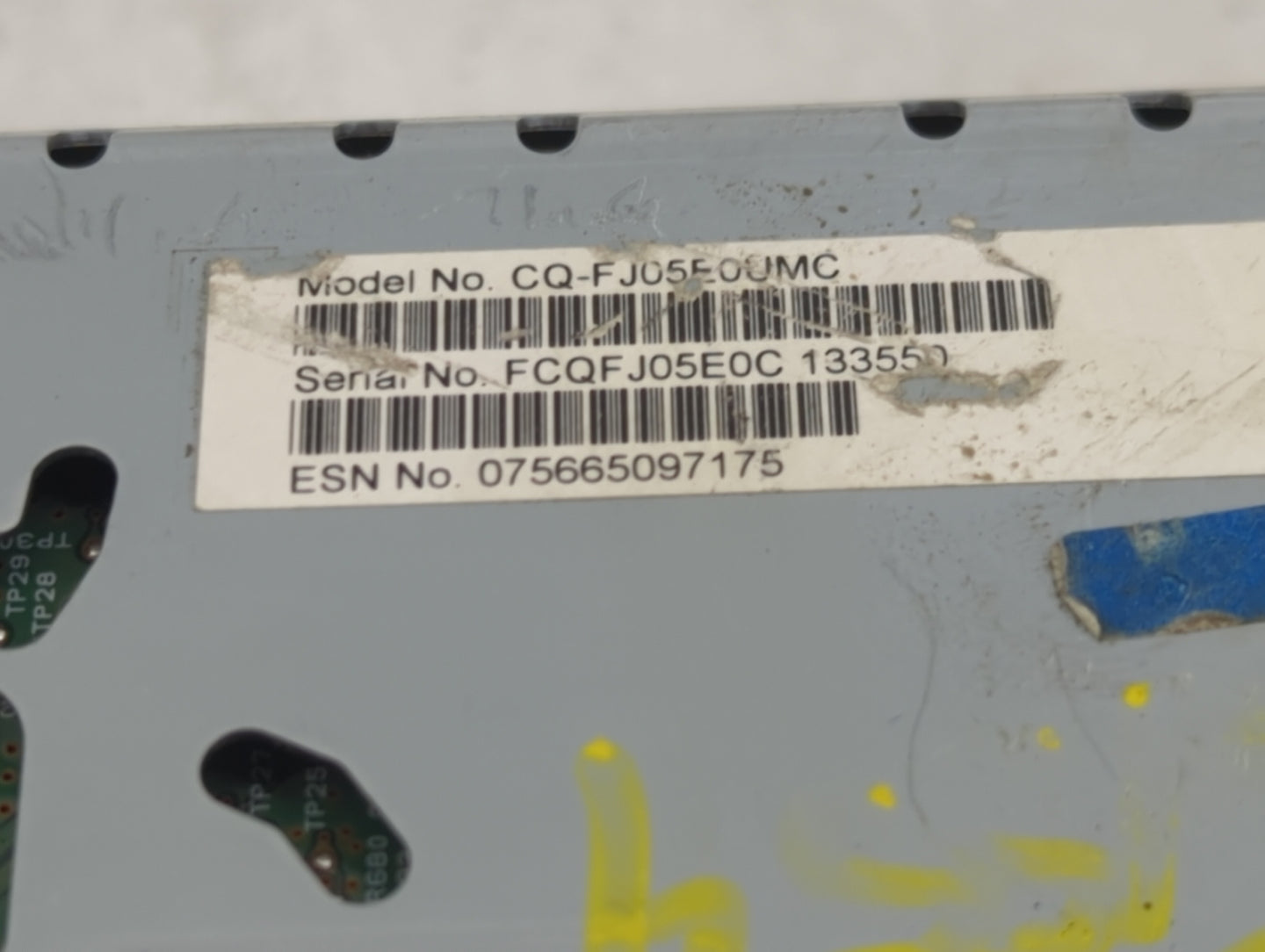 2015-2019 Ford Escape Radio AM FM Cd Player Receiver Replacement Fits Fits 2015 2016 2017 2018 2019 OEM Used Auto Parts - Oe