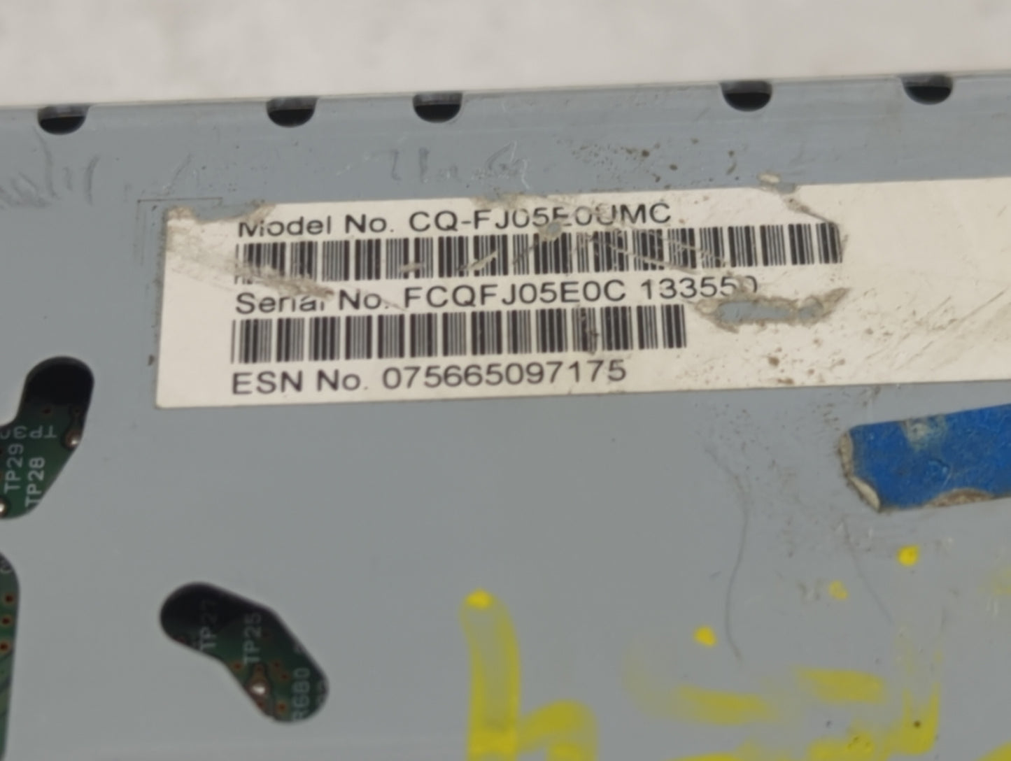 2015-2019 Ford Escape Radio AM FM Cd Player Receiver Replacement Fits Fits 2015 2016 2017 2018 2019 OEM Used Auto Parts - Oe